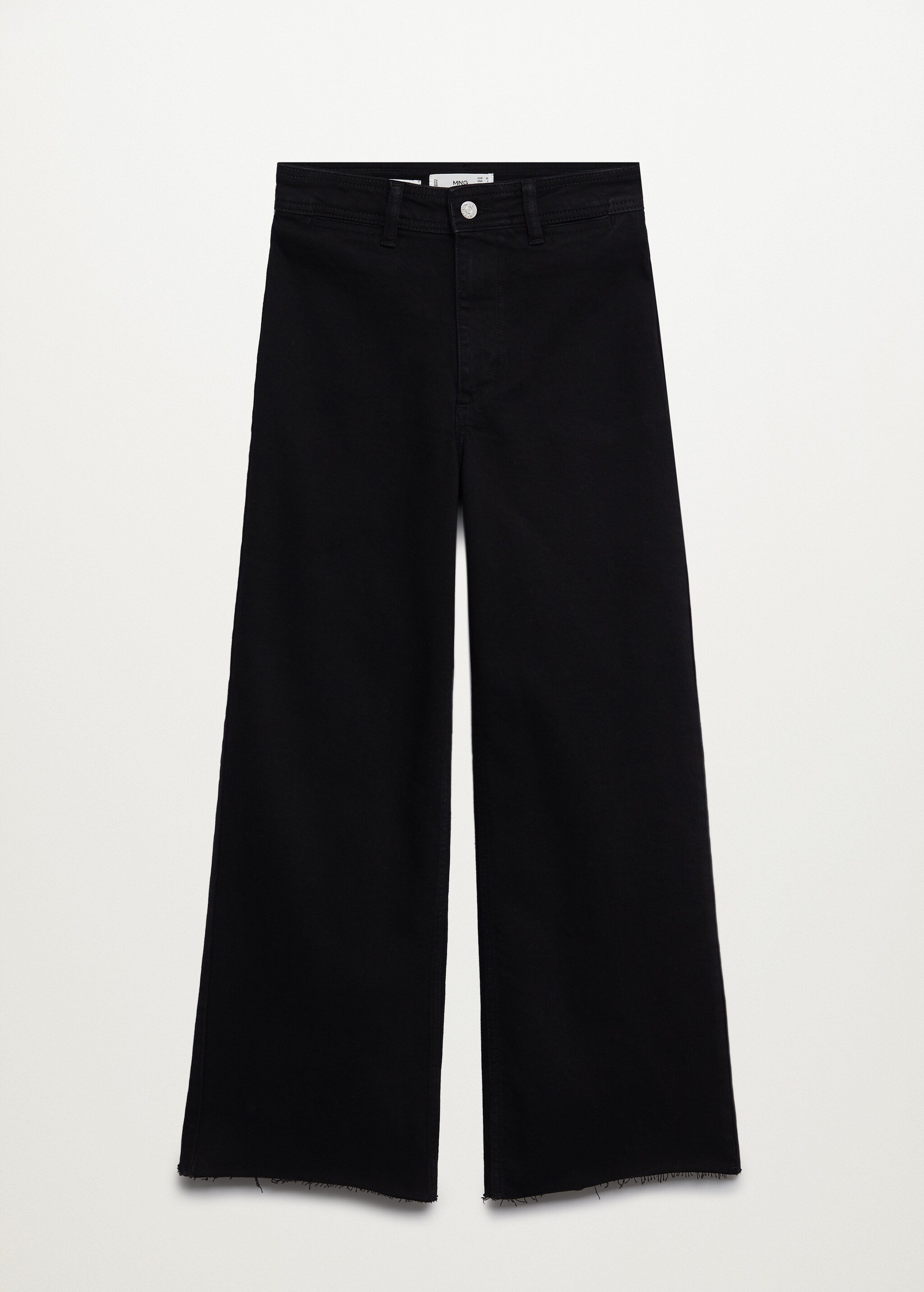 Džíny culottes s vysokým pasem - Zboží bez modelu