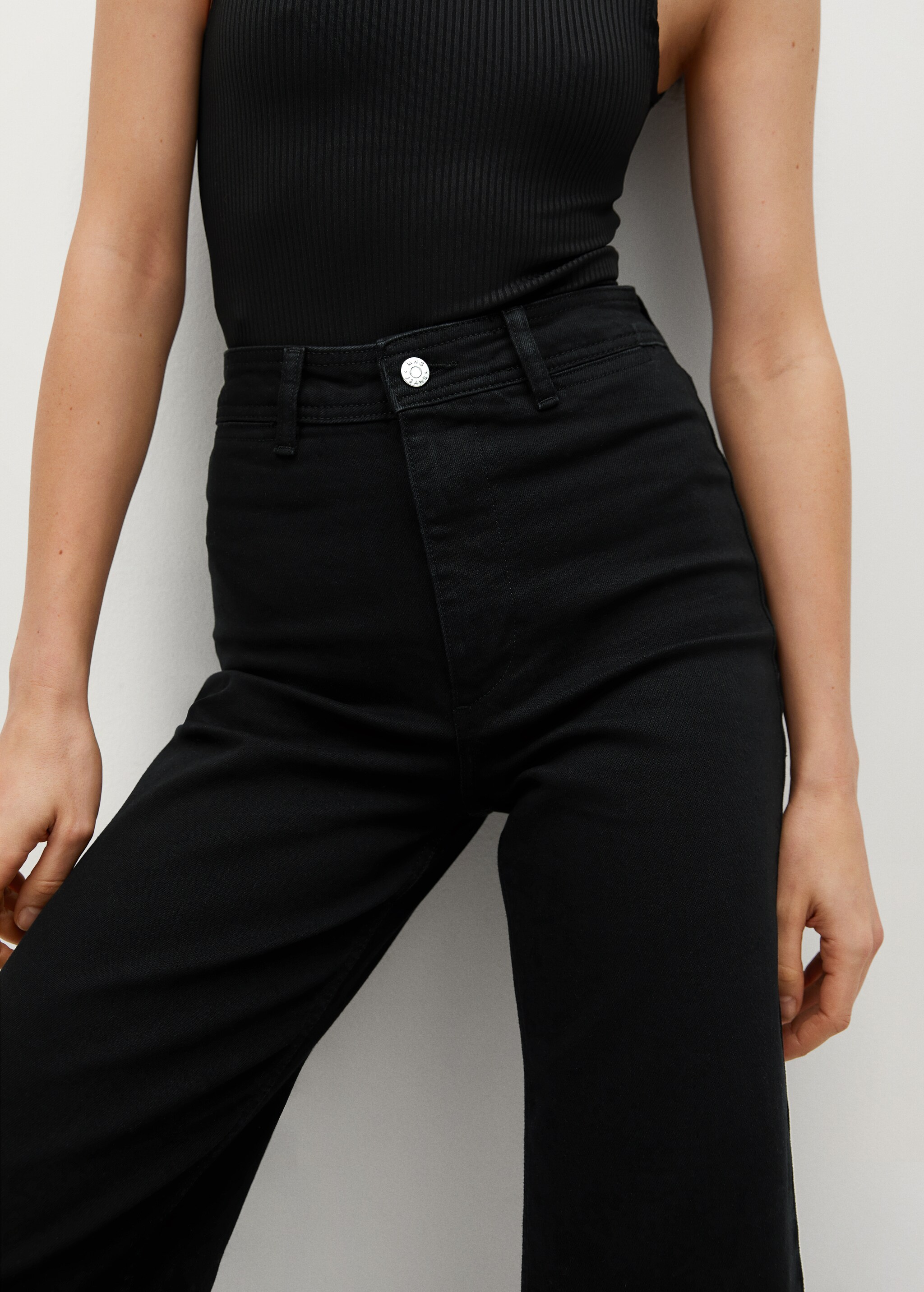 Džíny culottes s vysokým pasem - Detail zboží 1