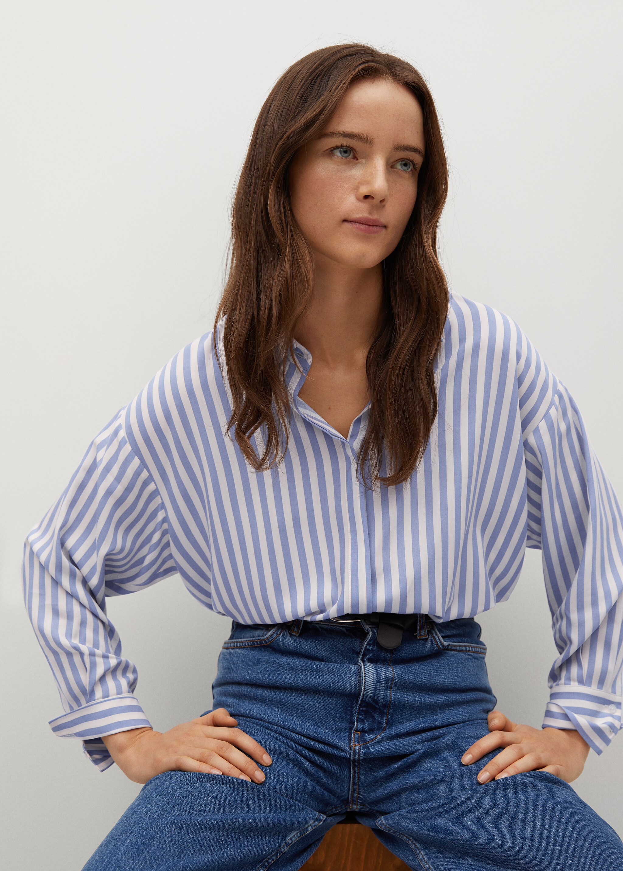 Camisa estampada fluida - Detalle del artículo 2