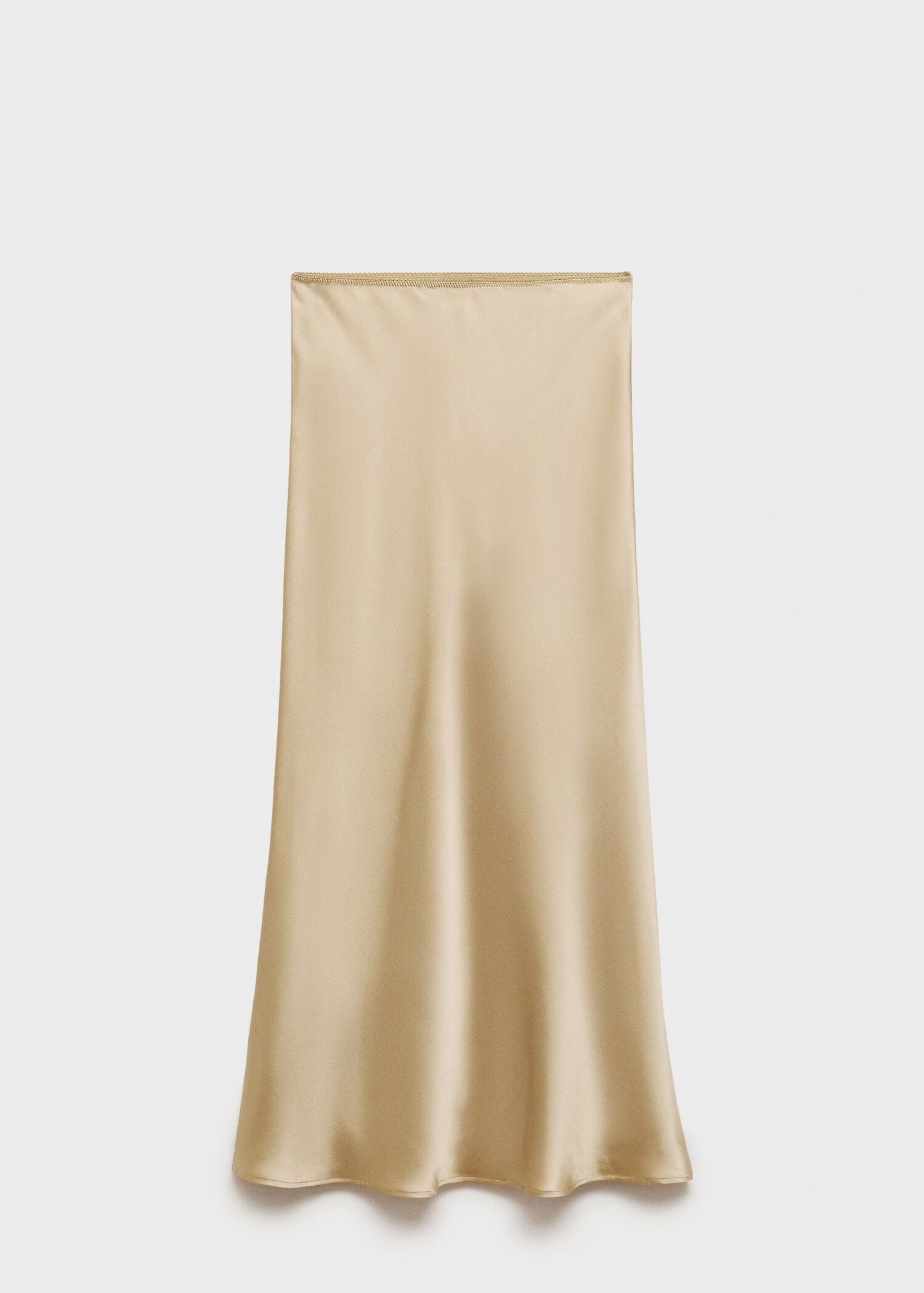 Satin long skirt - Article without model