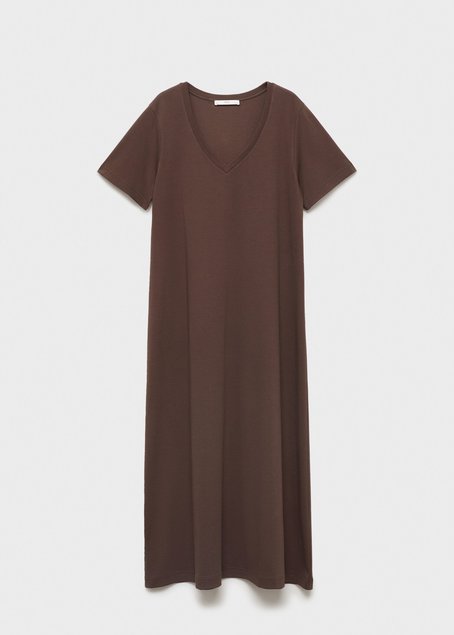 Plain cotton nightgown - Article without model