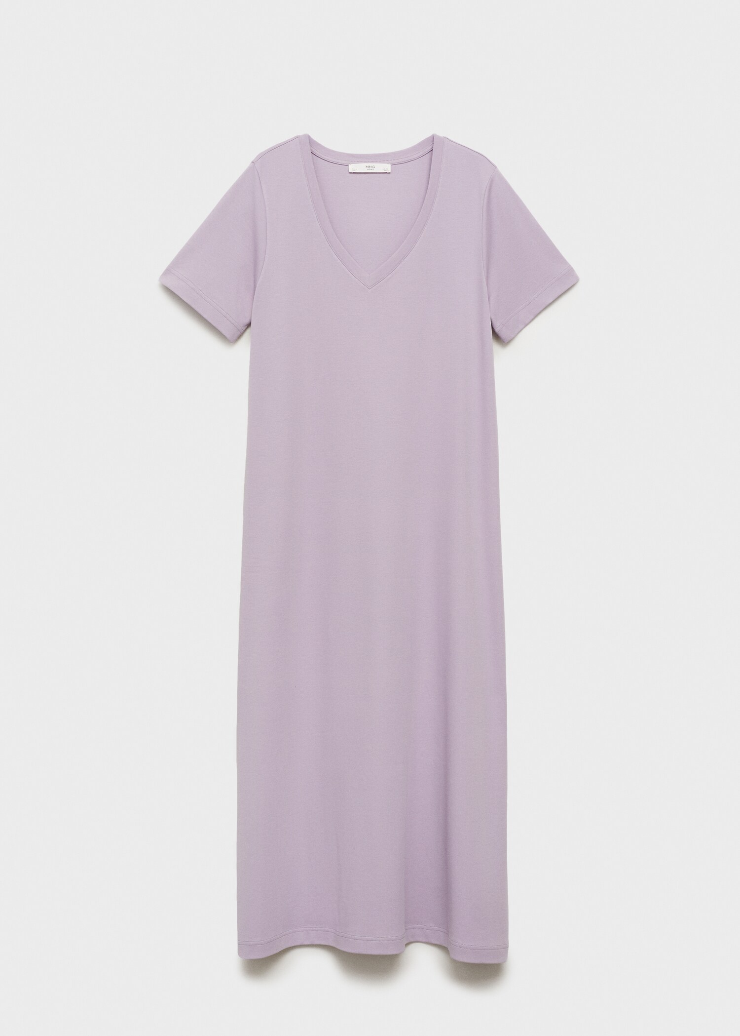Plain cotton nightgown - Article without model