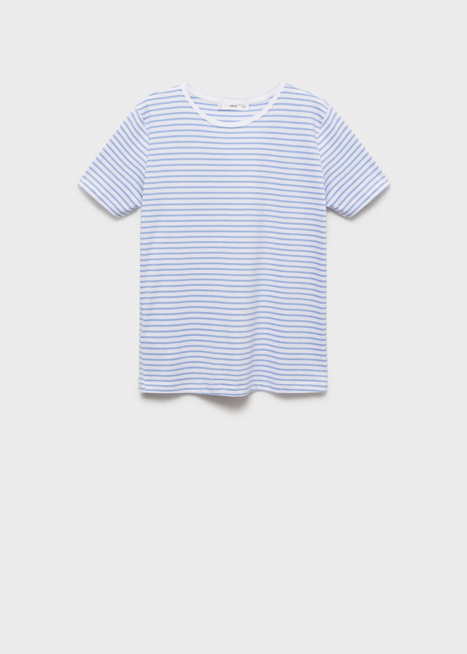 Striped short-sleeved t-shirt - Article without model