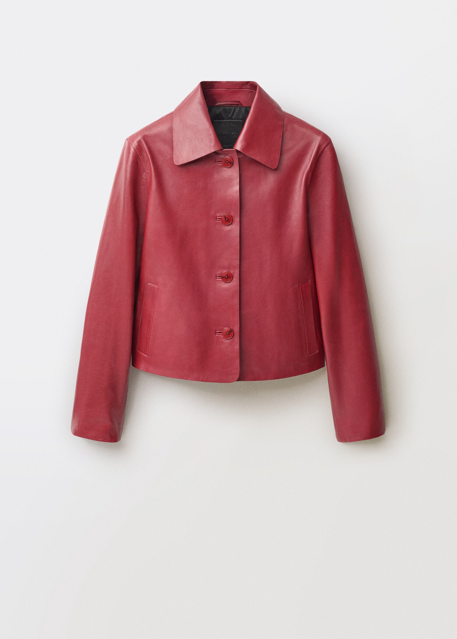 Veste cuir boutons - Article sans modèle