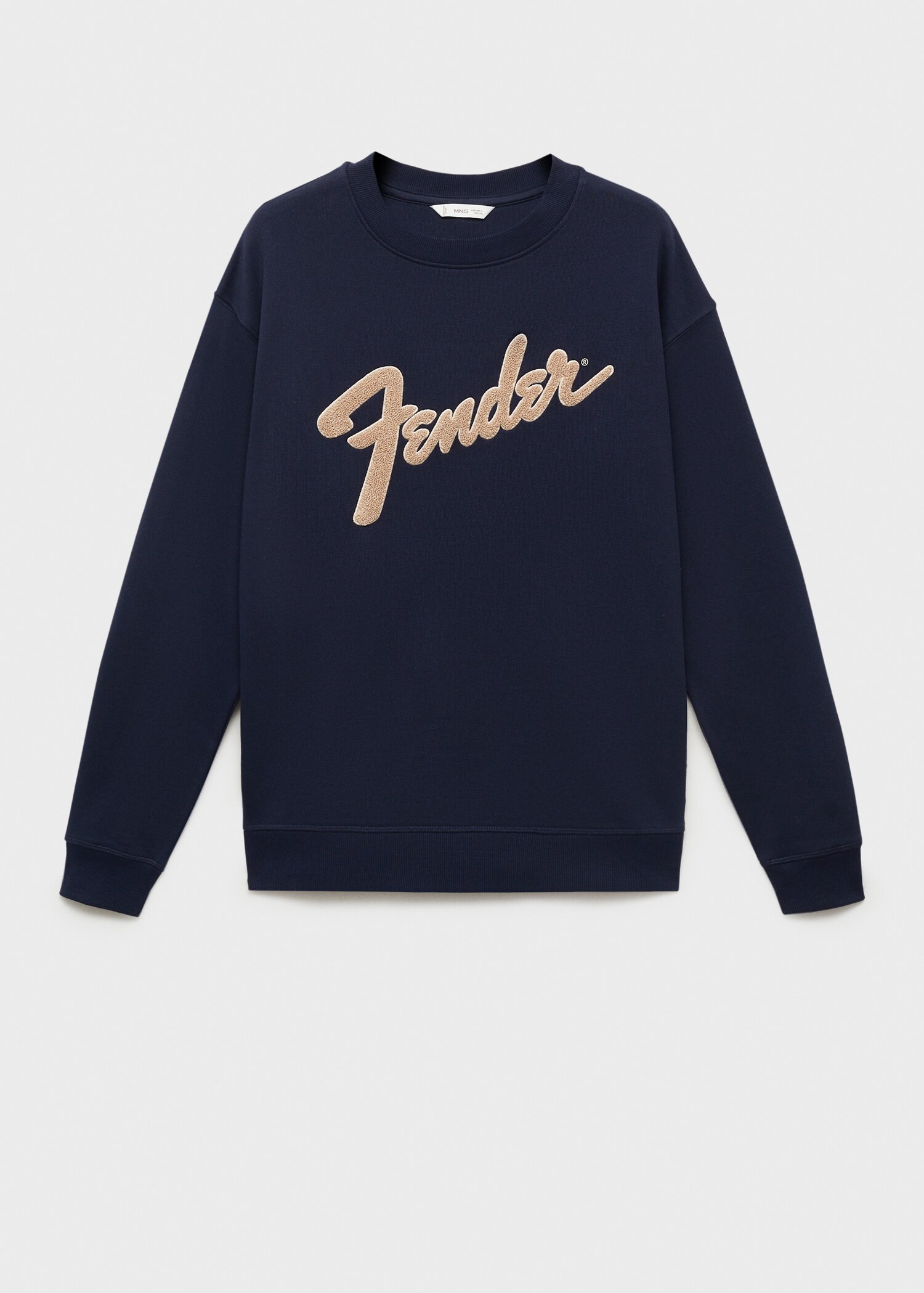 Dessuadora cotó missatge relleu - Article sense model