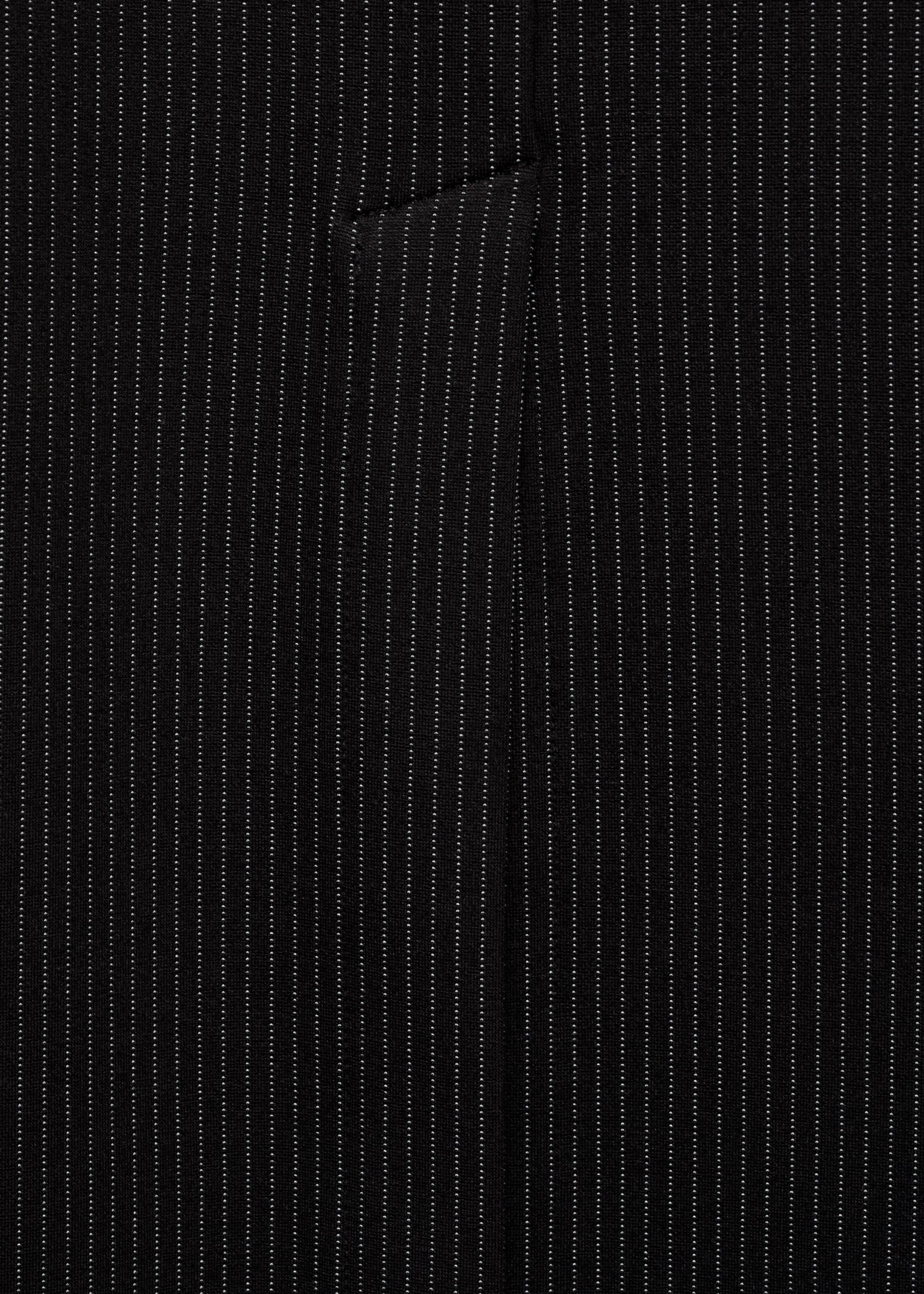 Jupe tailleur rayures tennis - Détail de l'article 8, Noir. Ref: 87094078-00.