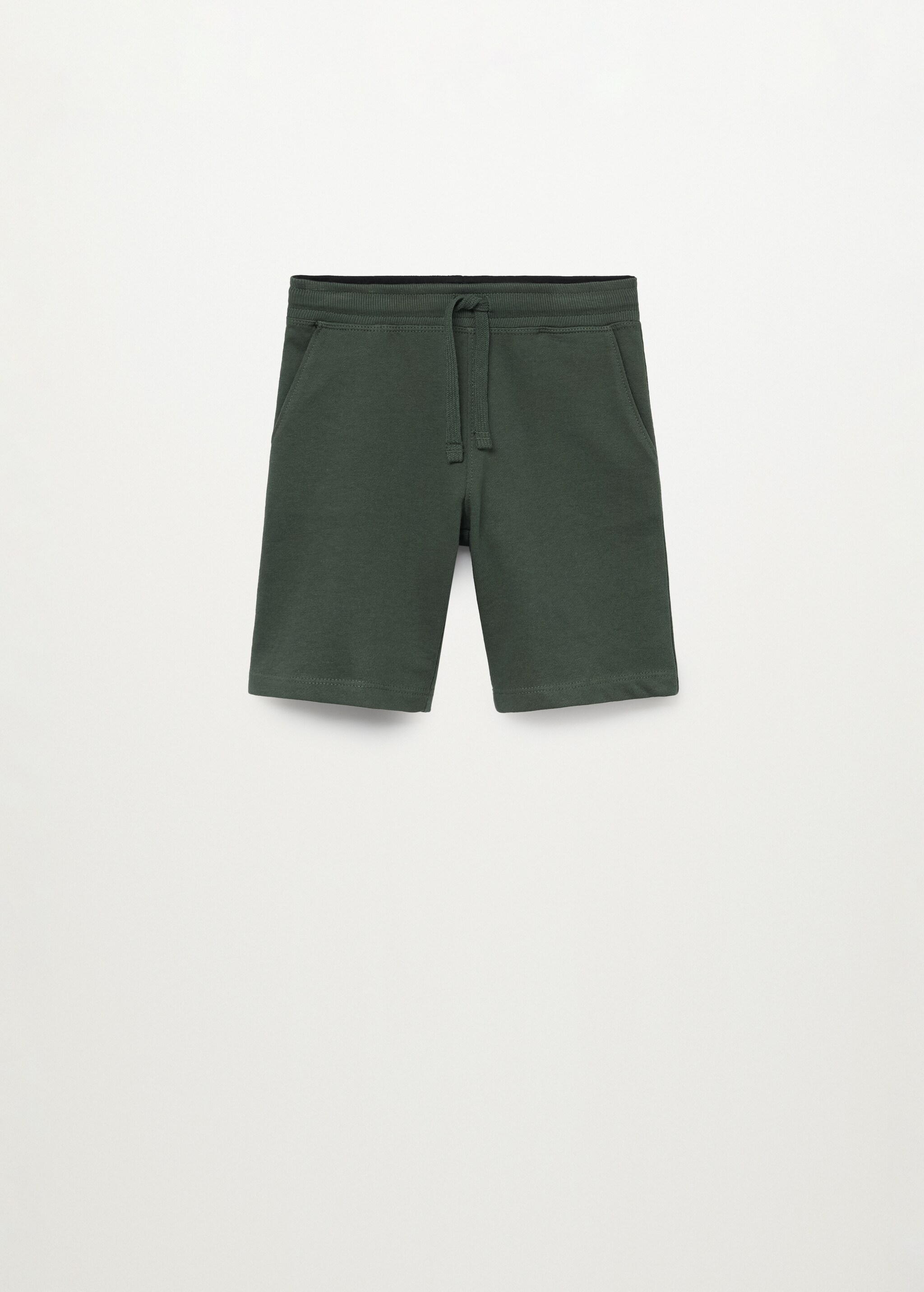 Organic cotton jogging Bermuda shorts - Article without model