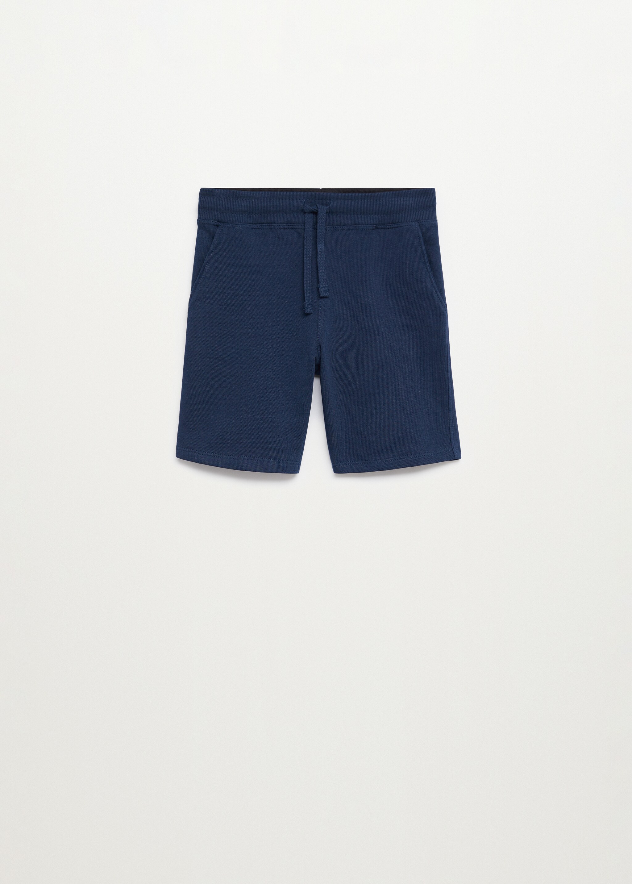 Bermude jogging din bumbac organic - Articol fără model