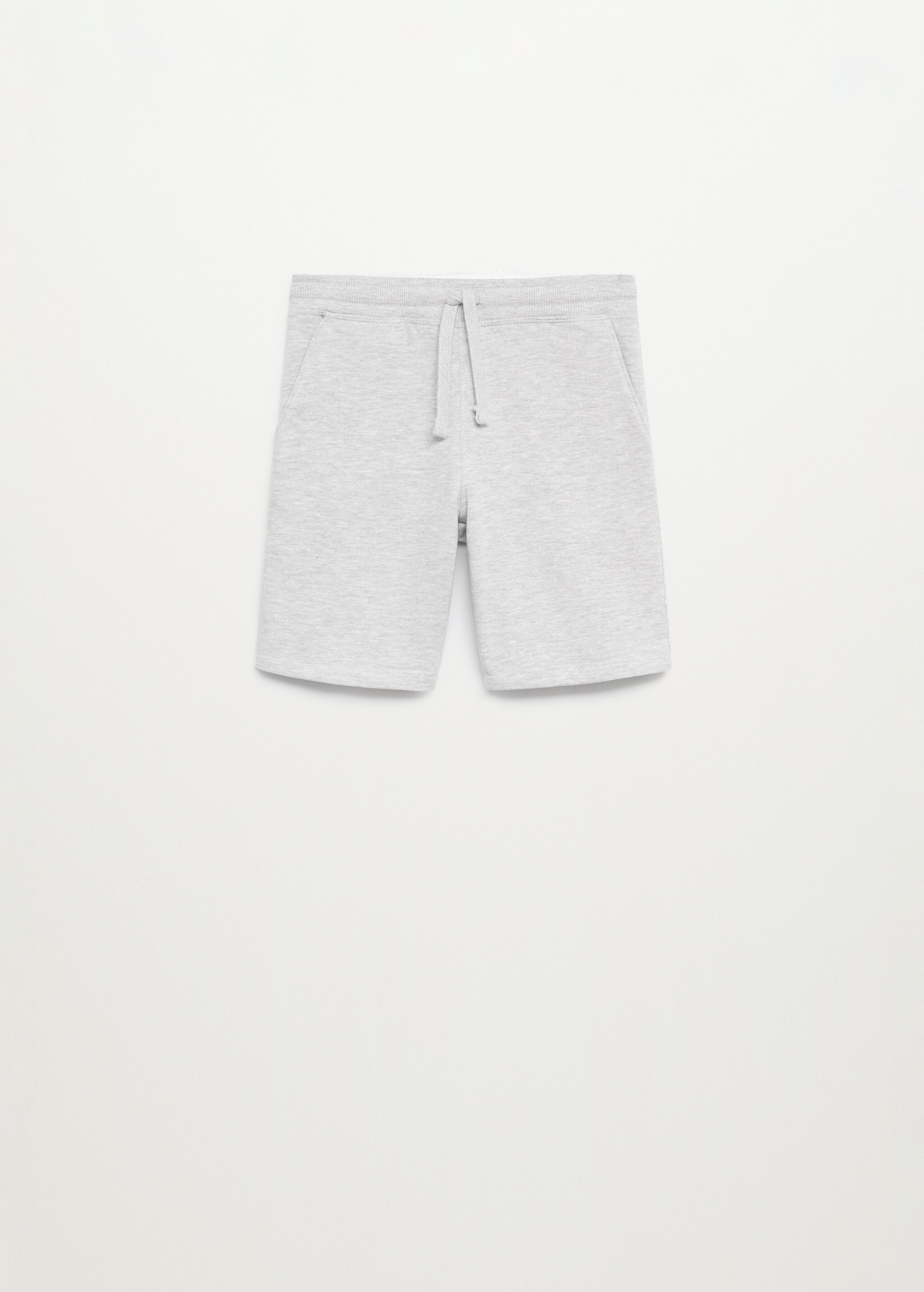 Organic cotton jogging Bermuda shorts - Article without model