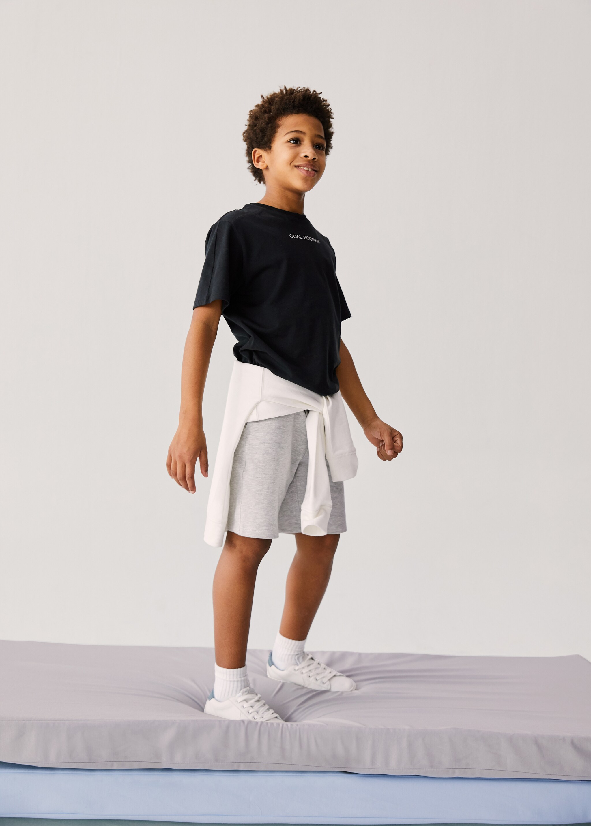 Organic cotton jogging Bermuda shorts - Details of the article 5
