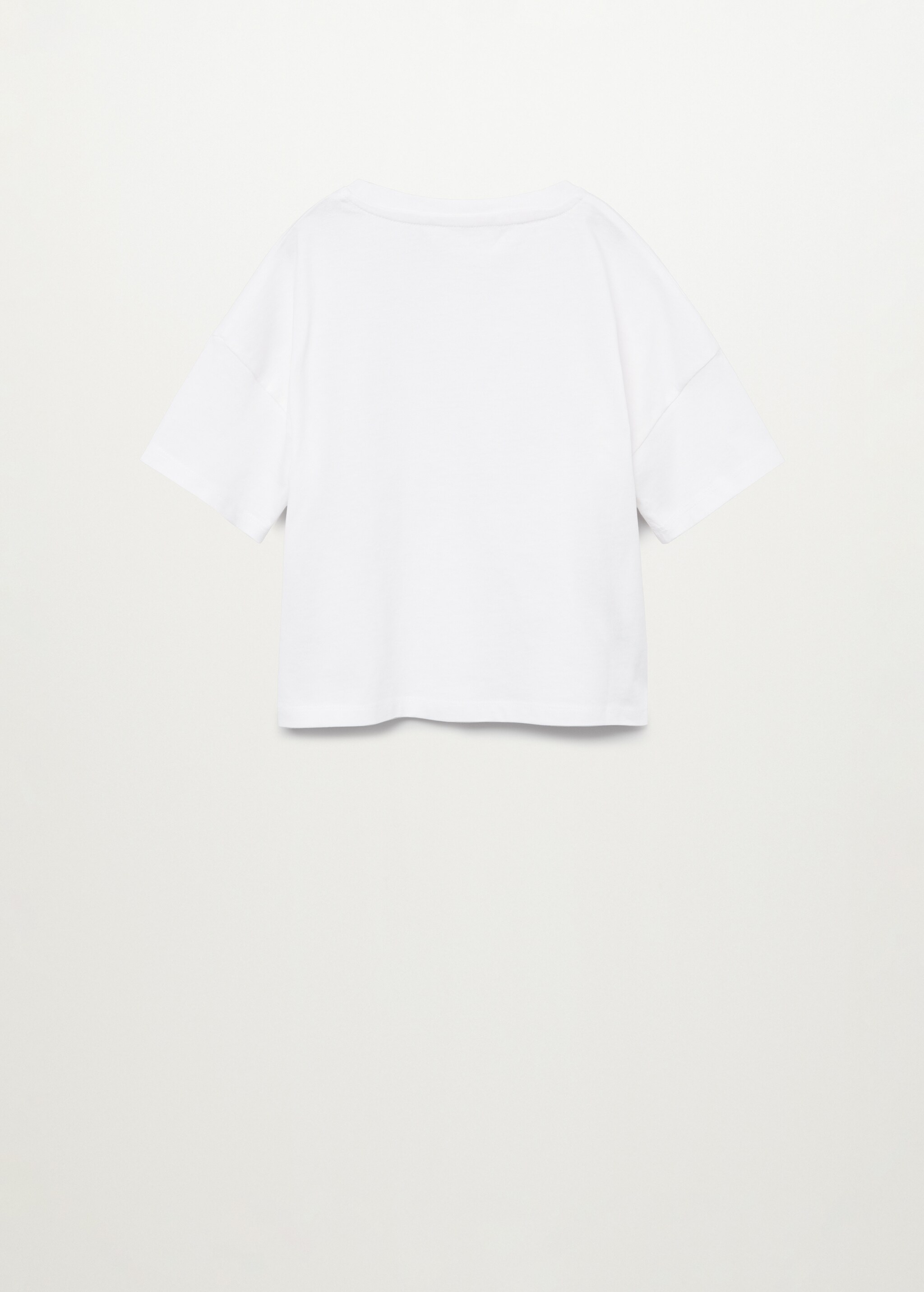 Camiseta algodón orgánico bolsillo - Reverso del artículo