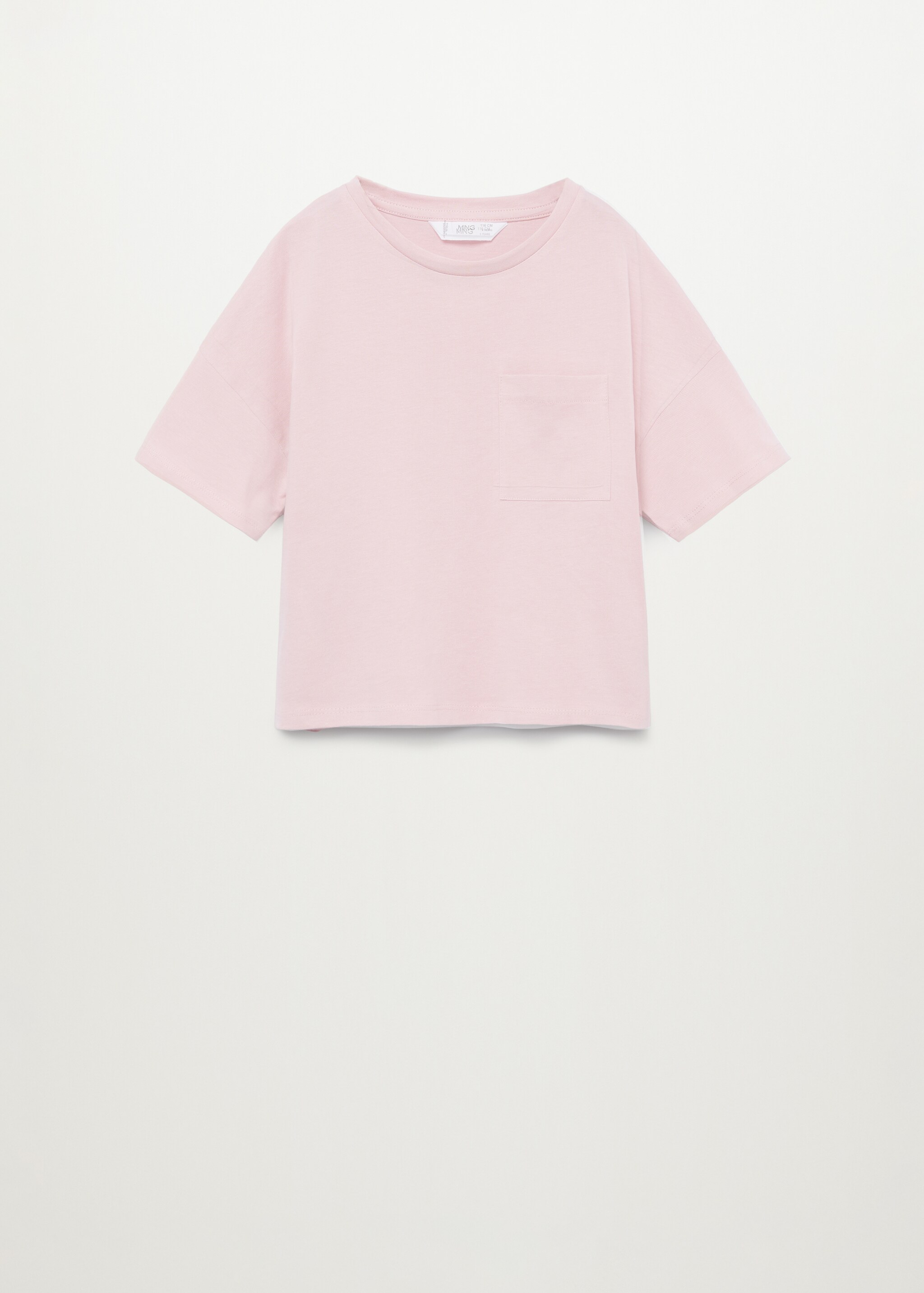 Camiseta algodón orgánico bolsillo - Artículo sin modelo