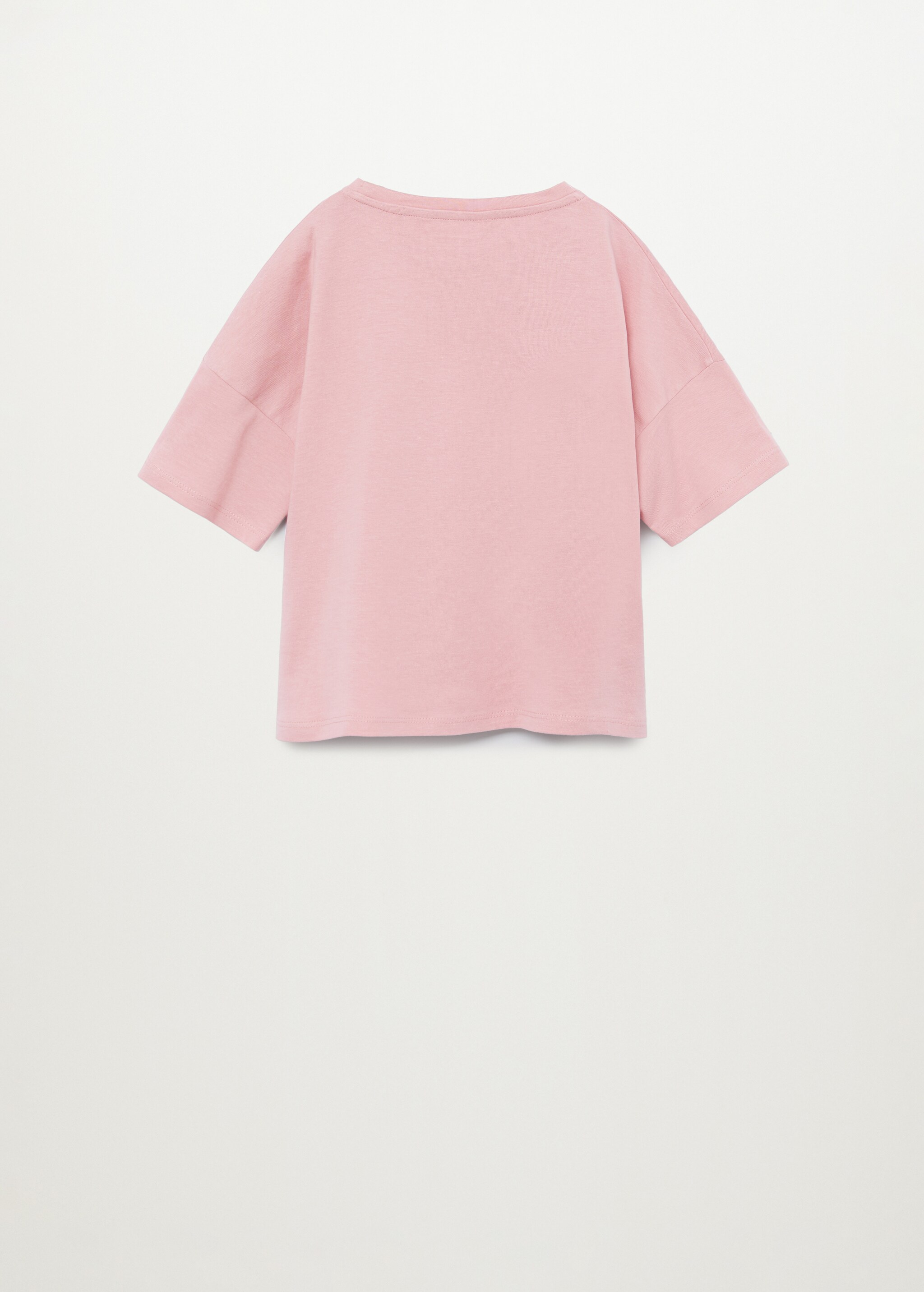 Camiseta algodón orgánico bolsillo - Reverso del artículo