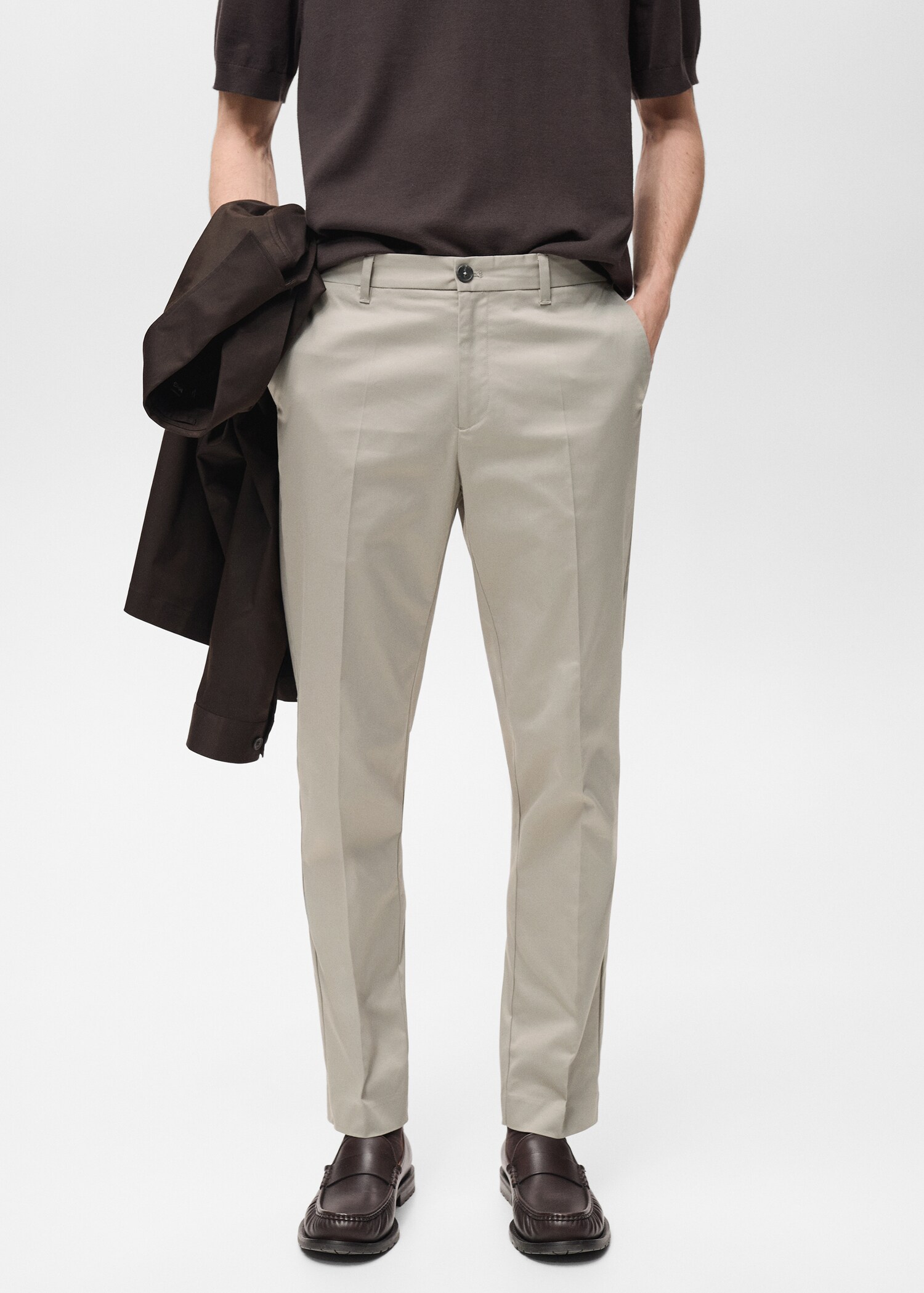 Pantalon Dublino chino slim-fit - Plan moyen
