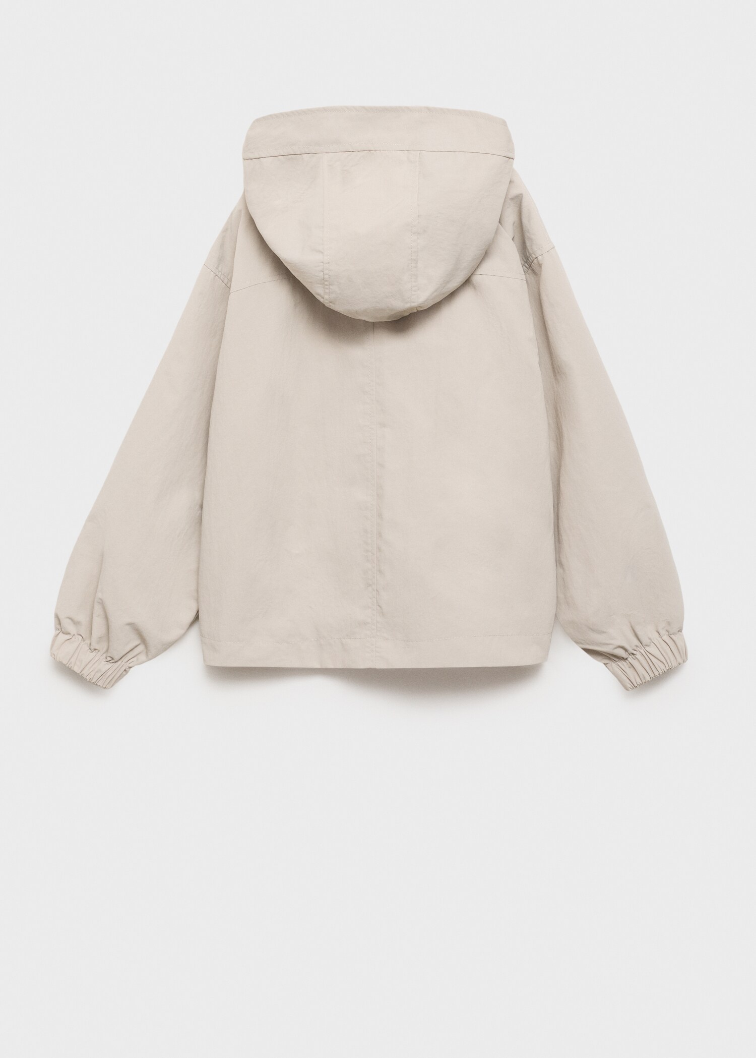 Hooded jacket - Reverse of the article