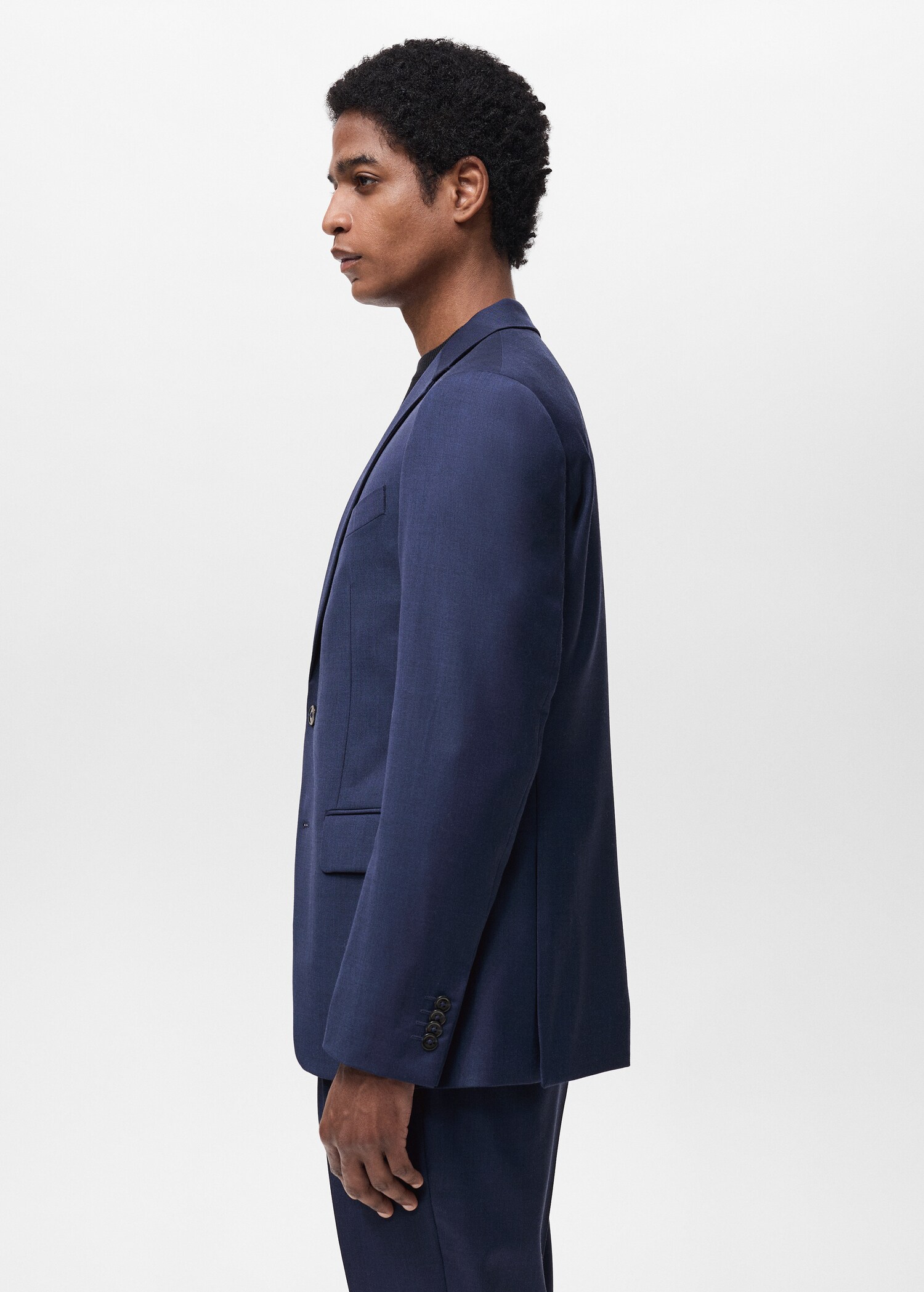 Turin 100% virgin wool suit jacket - Details of the article 2