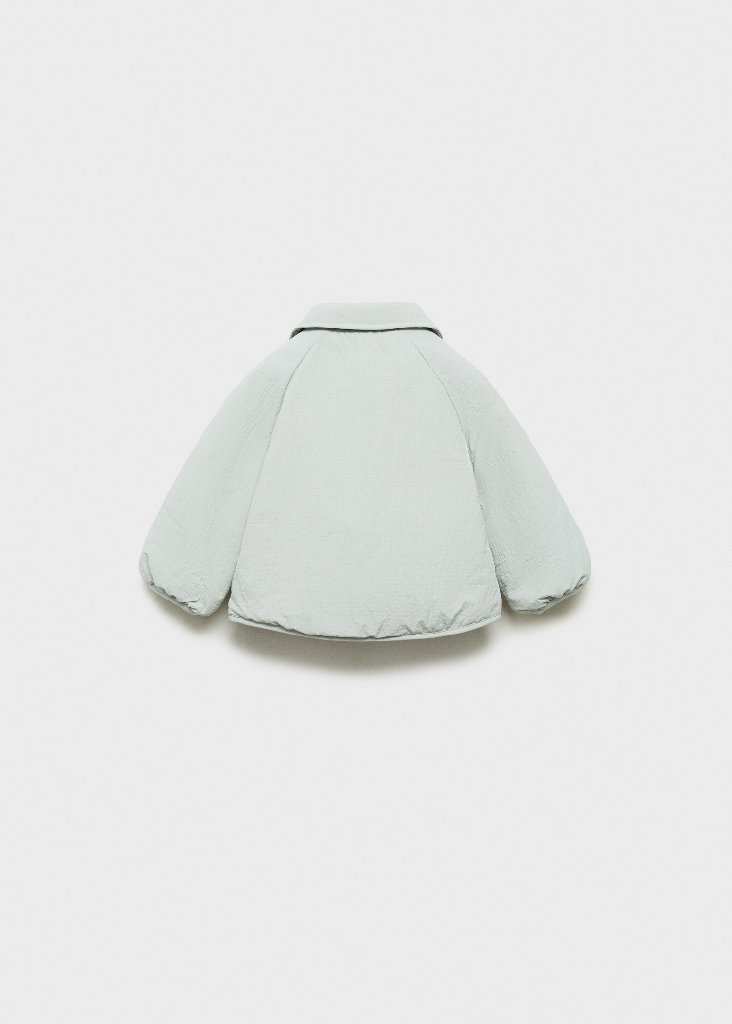 Gewatteerde jas met babyboord - Achterkant van het artikel