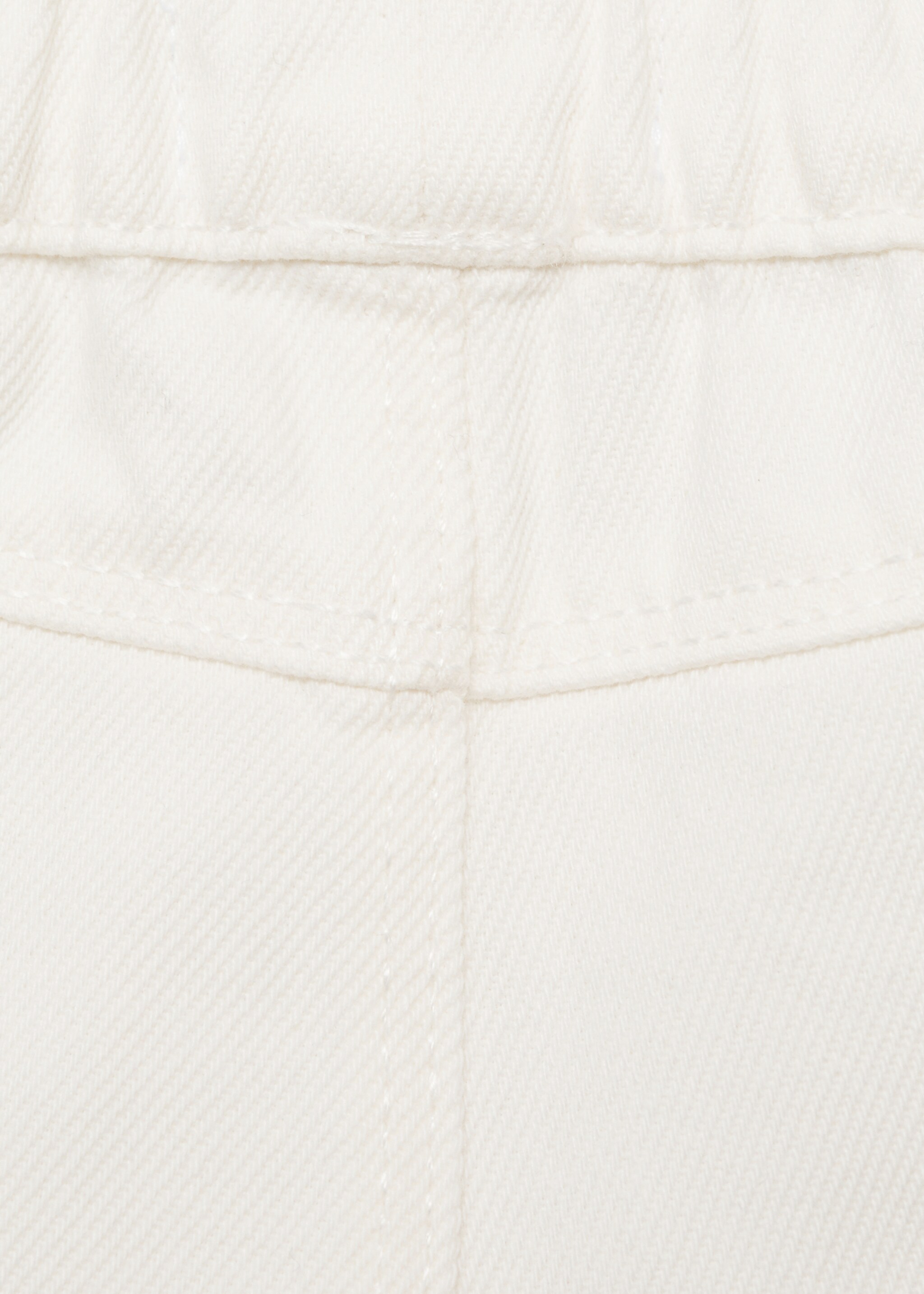 Hose mit Gummibund - Detail des Artikels 0, Cremeweiß. Ref: 87094400-00.