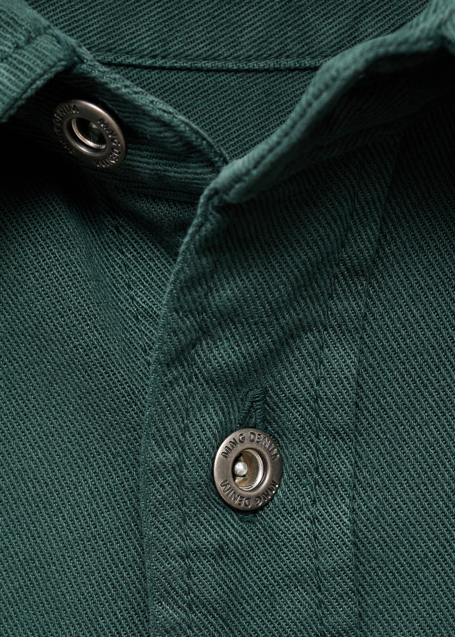 Regular Fit-Overshirt aus Baumwolle mit Lyocell - Detail des Artikels 8