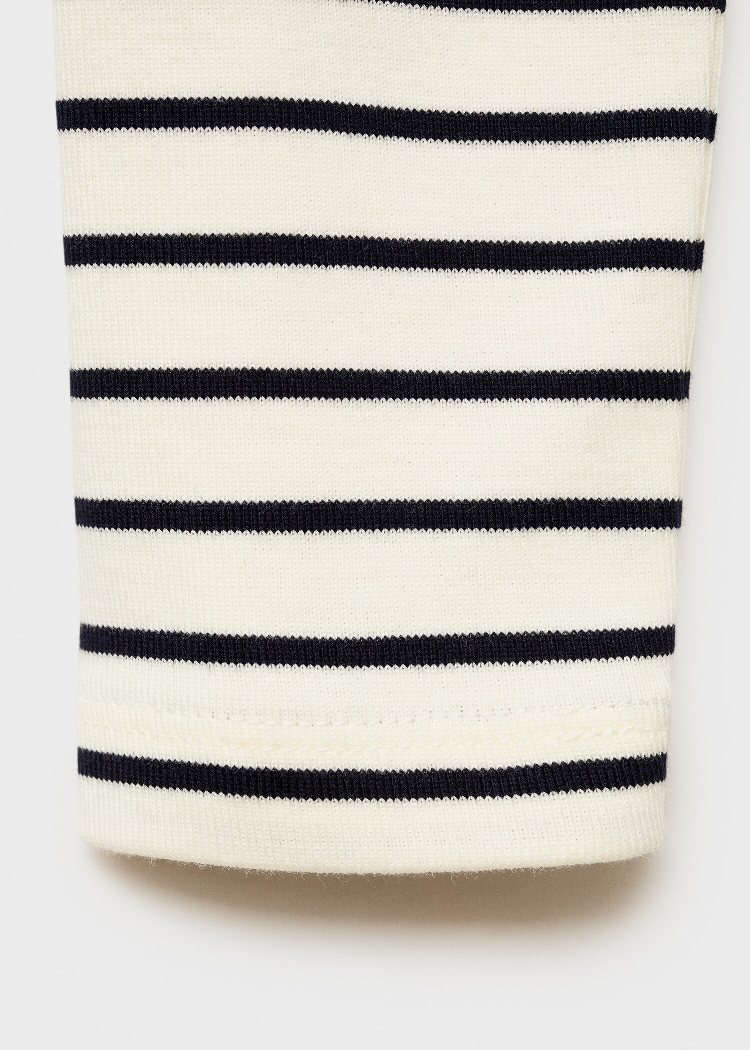 Striped boat-neck t-shirt - Details of the article 0