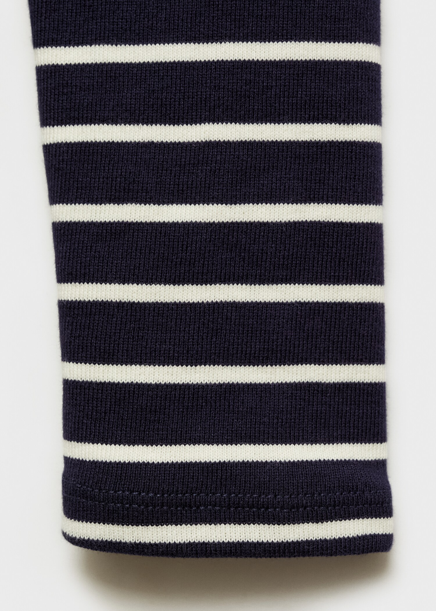 Striped boat-neck t-shirt - Details of the article 0