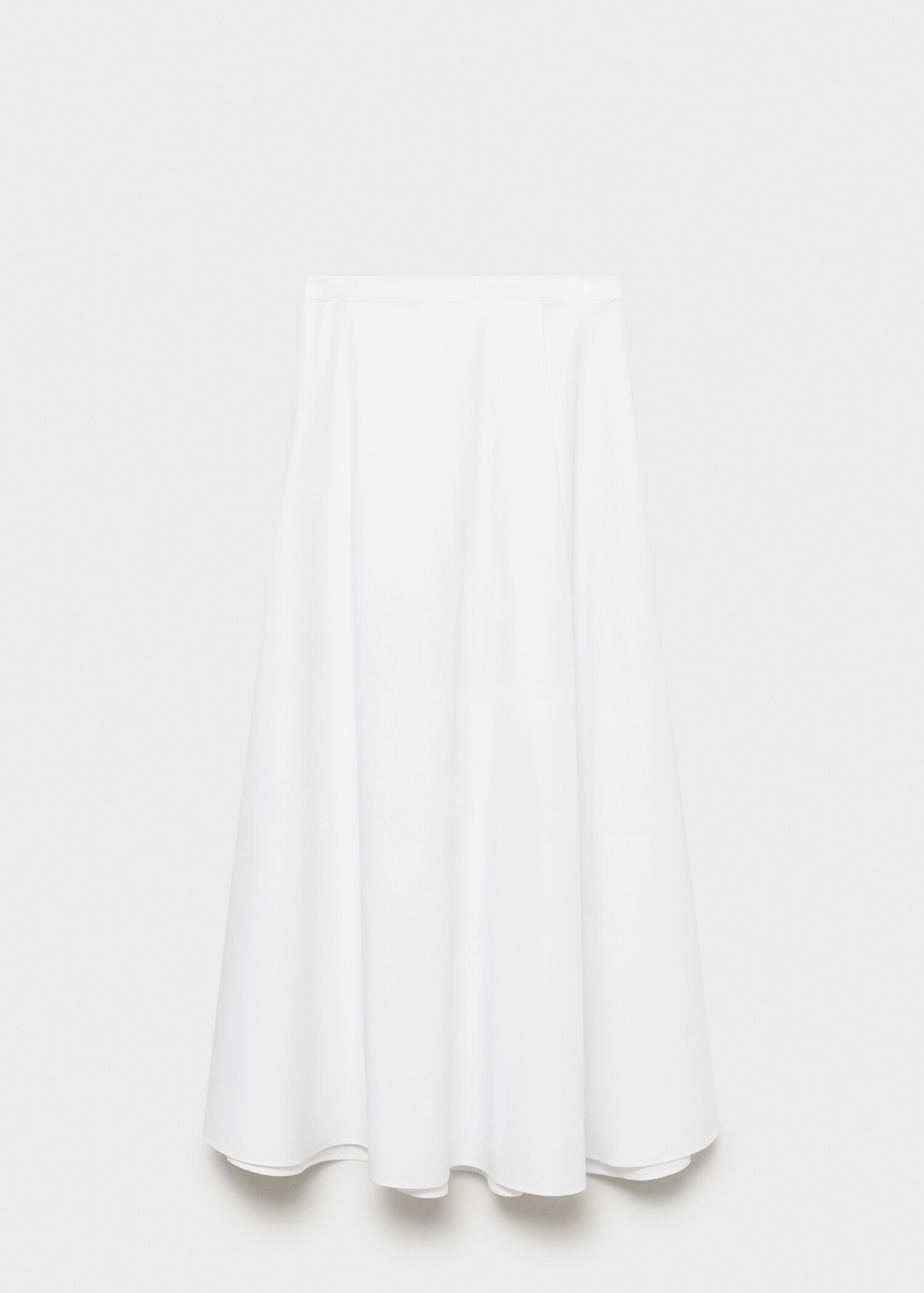 Long flared skirt with opening - Article without model