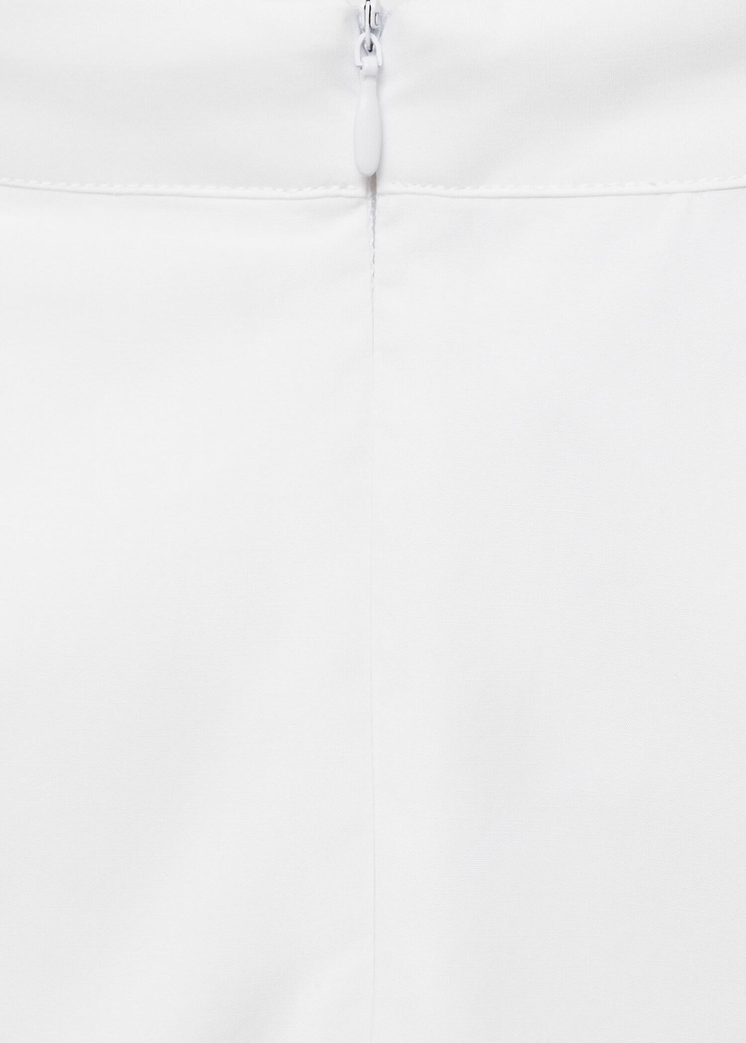 Long flared skirt with opening - Details of the article 0