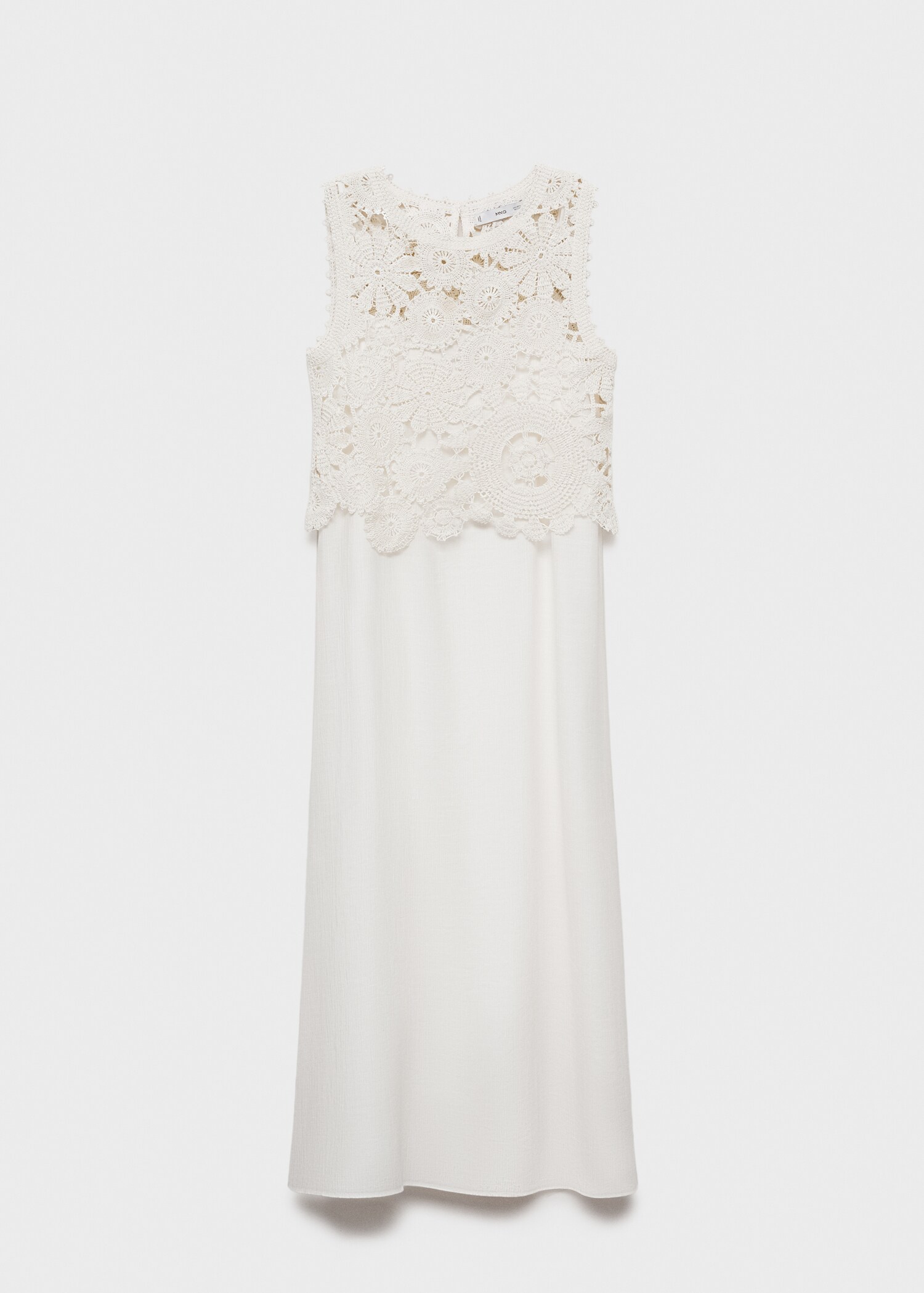 Midikleid mit Oberteil in Häkel-Optik - Artikel ohne Model