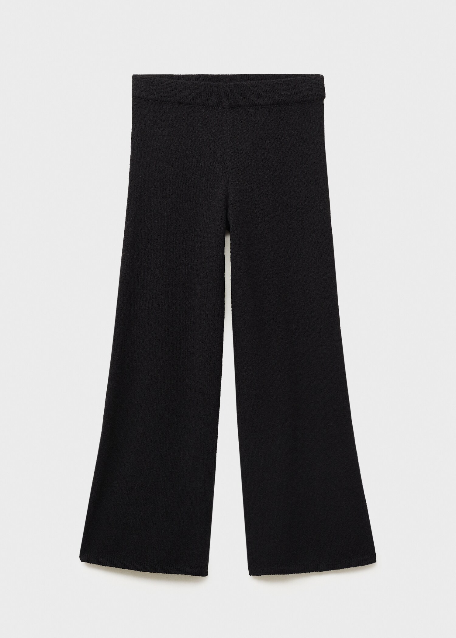 Fine-knit wideleg trousers - Article without model