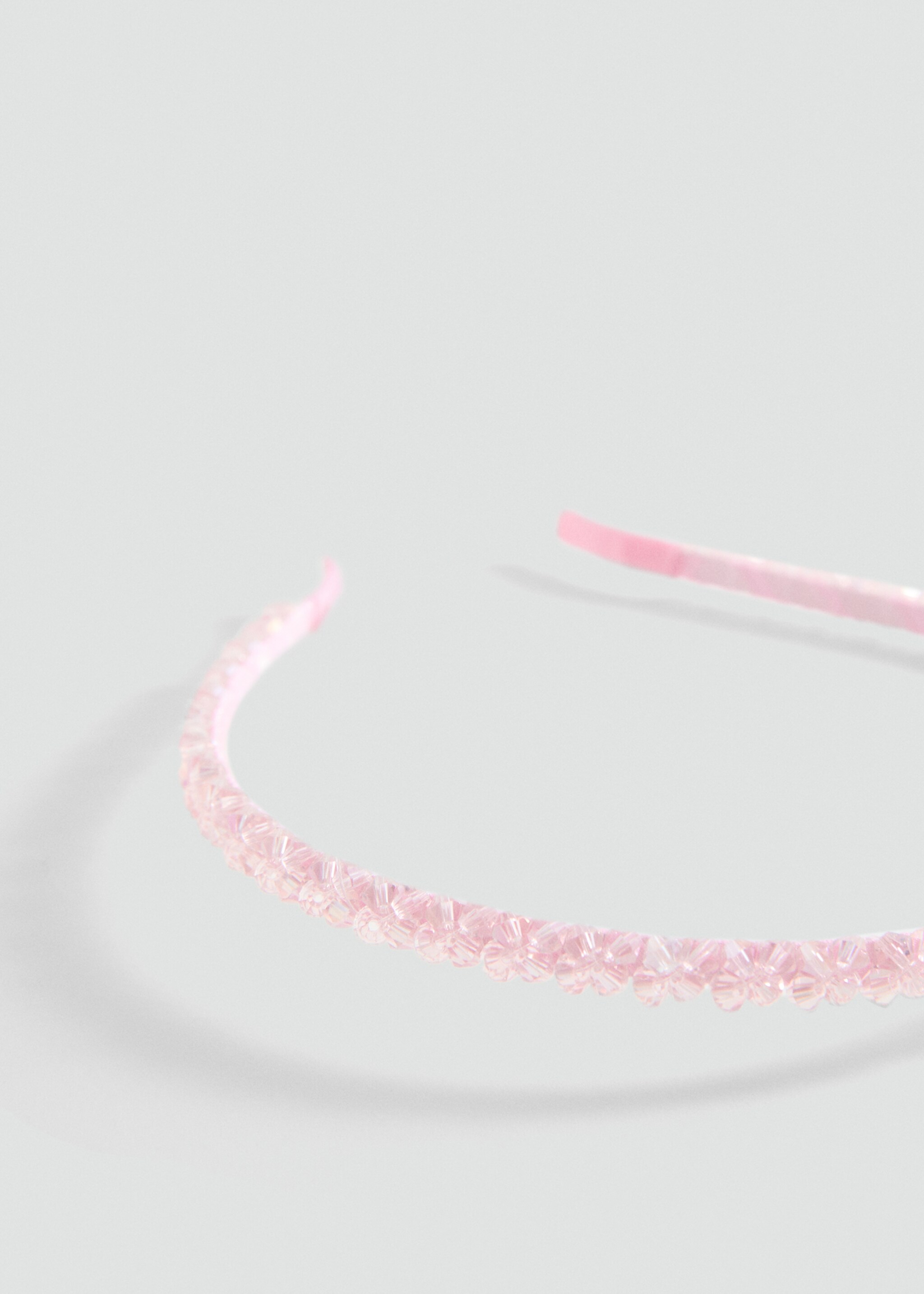 Diadema cristall polit - Pla mig, Rosa. Ref: 87094793-00.