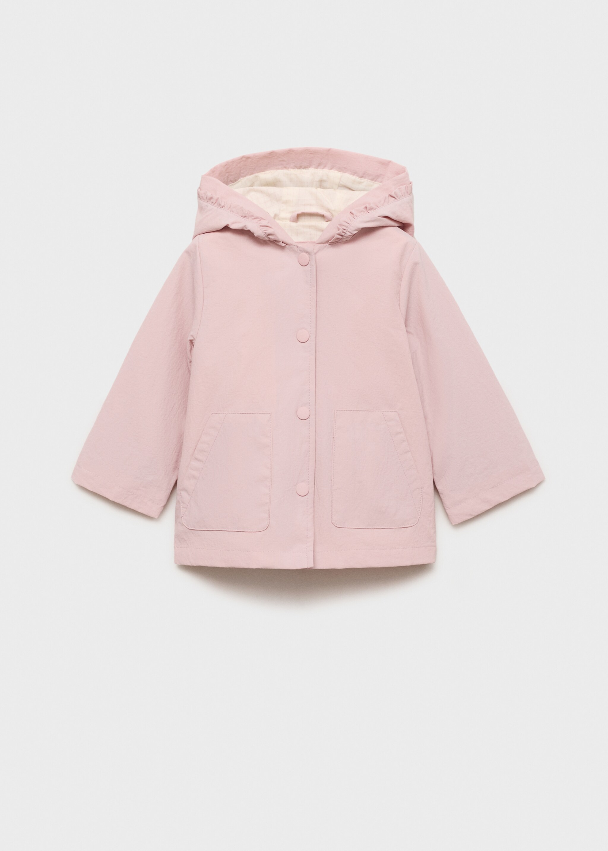 Chaqueta impermeable capucha - Artículo sin modelo, Rosa. Ref: 87094794-00.