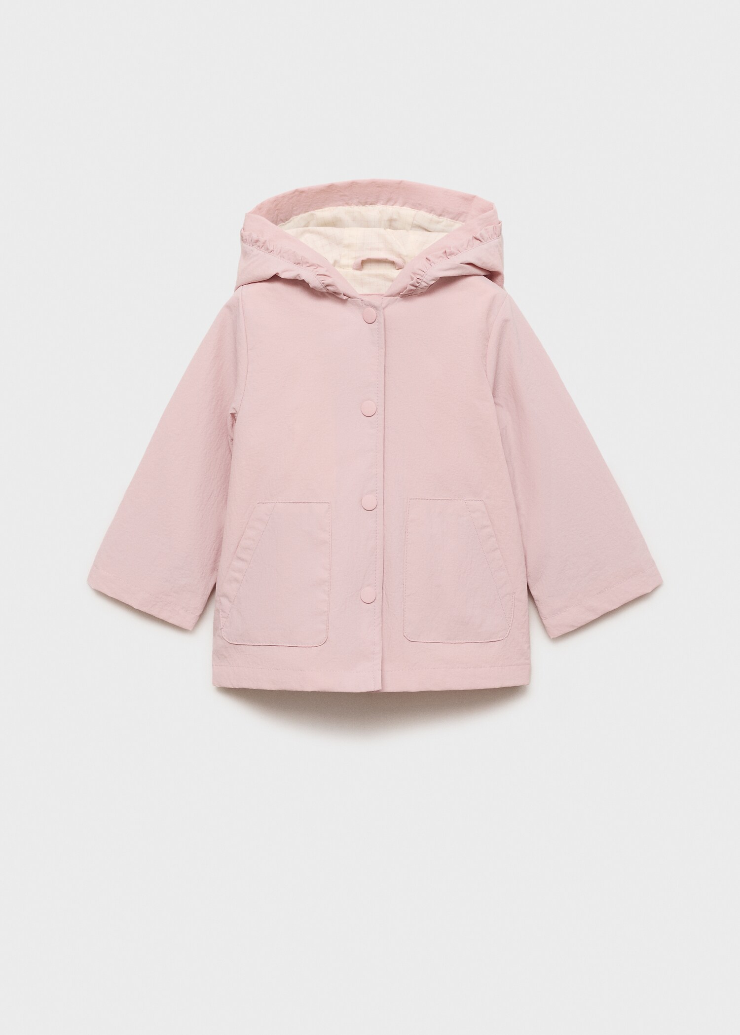 Raincoat hooded jacket - Article without model