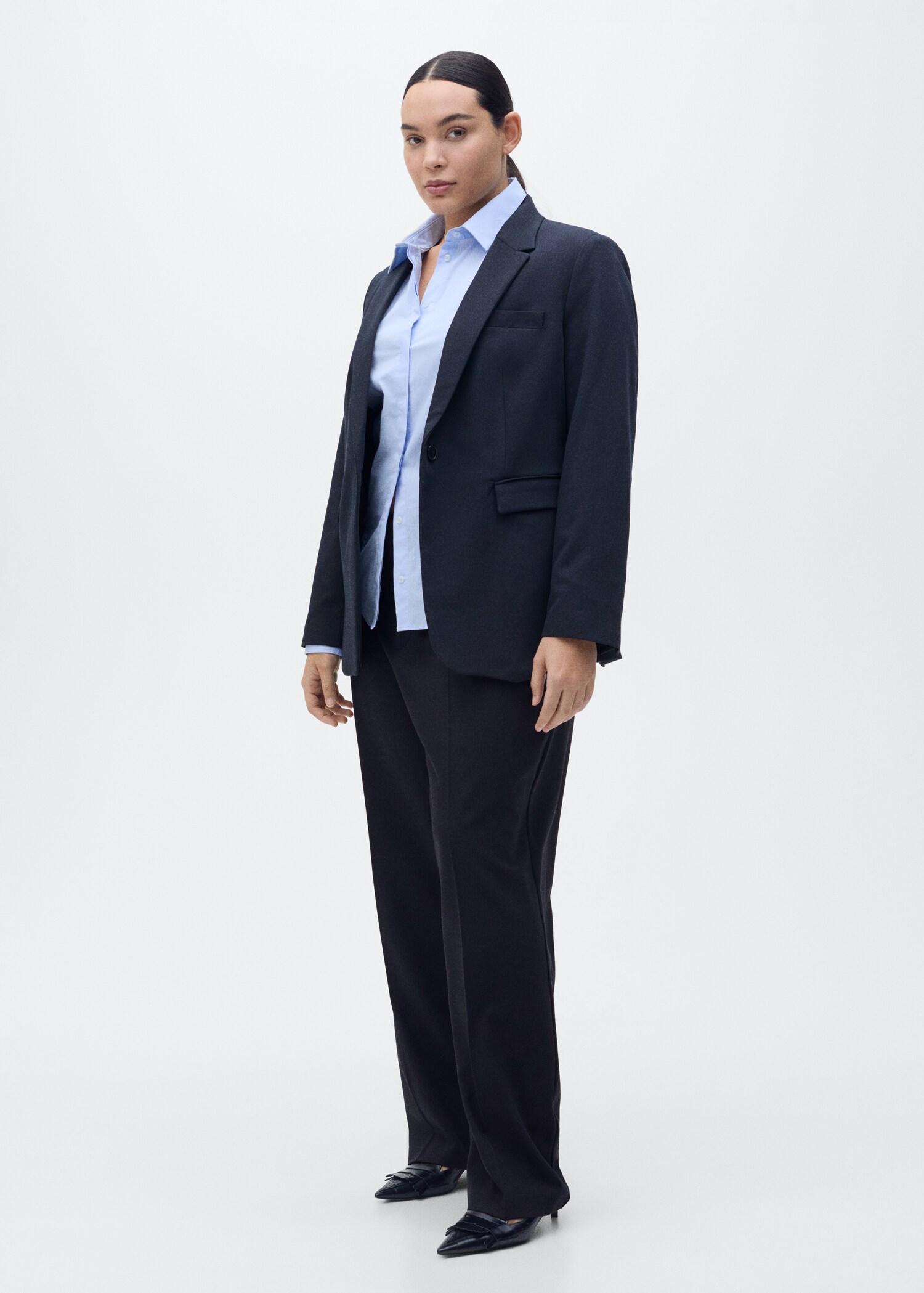 Gerade Bundfaltenhose - Detail des Artikels 3