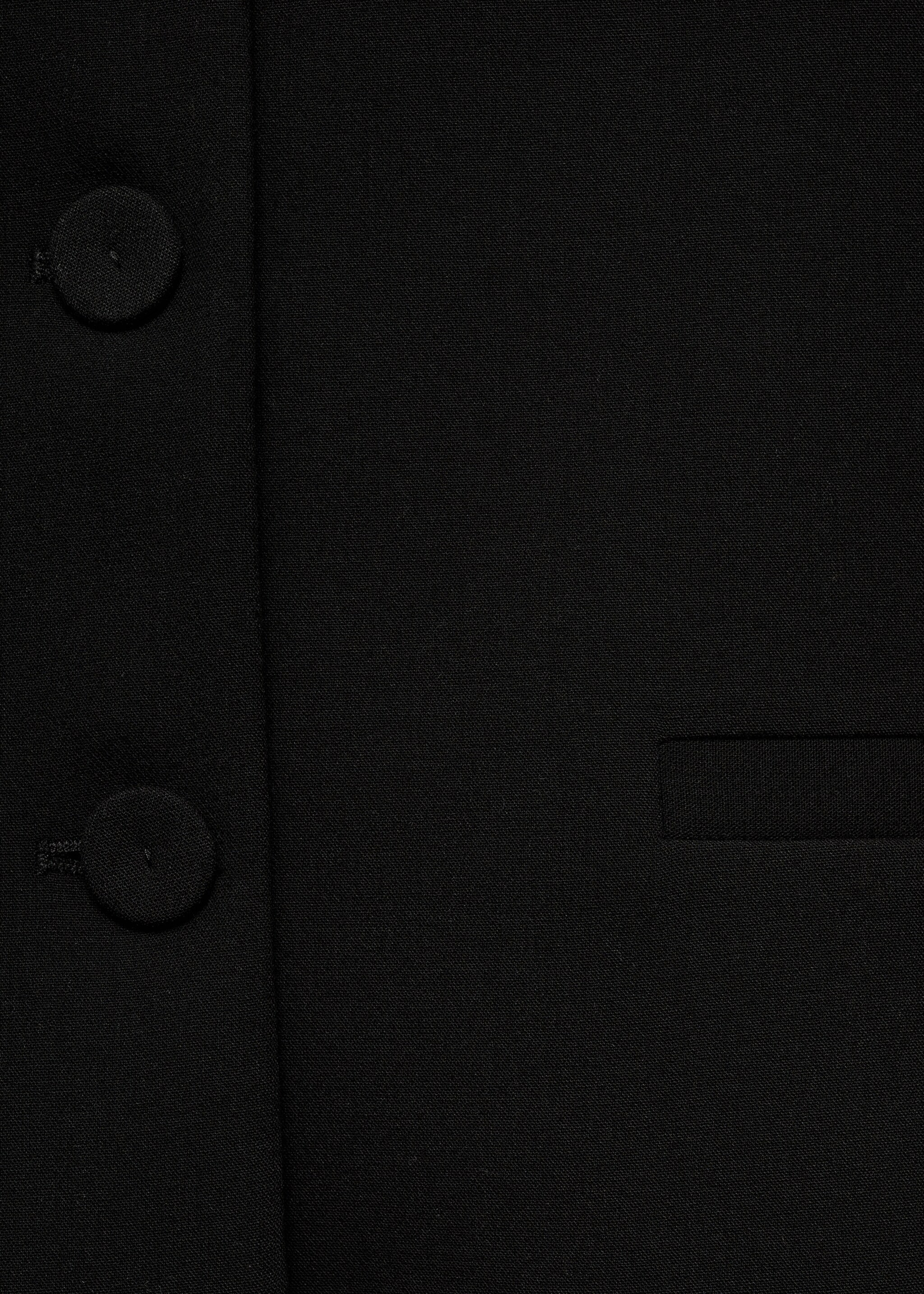 Suit jacket with lapels - Details of the article 0, Black. Ref: 87094801-00.