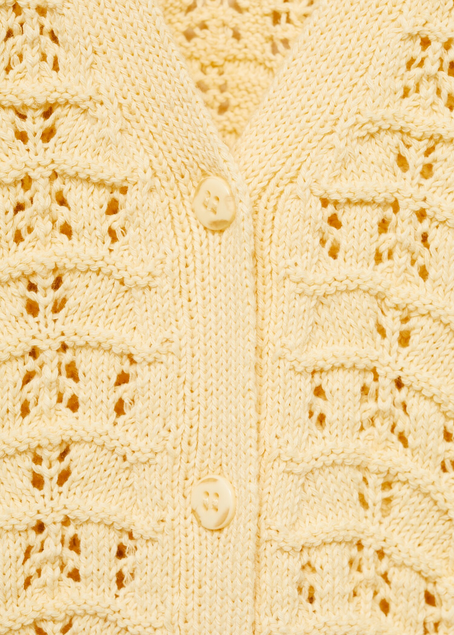 Openwork knit cardigan - Details of the article 8