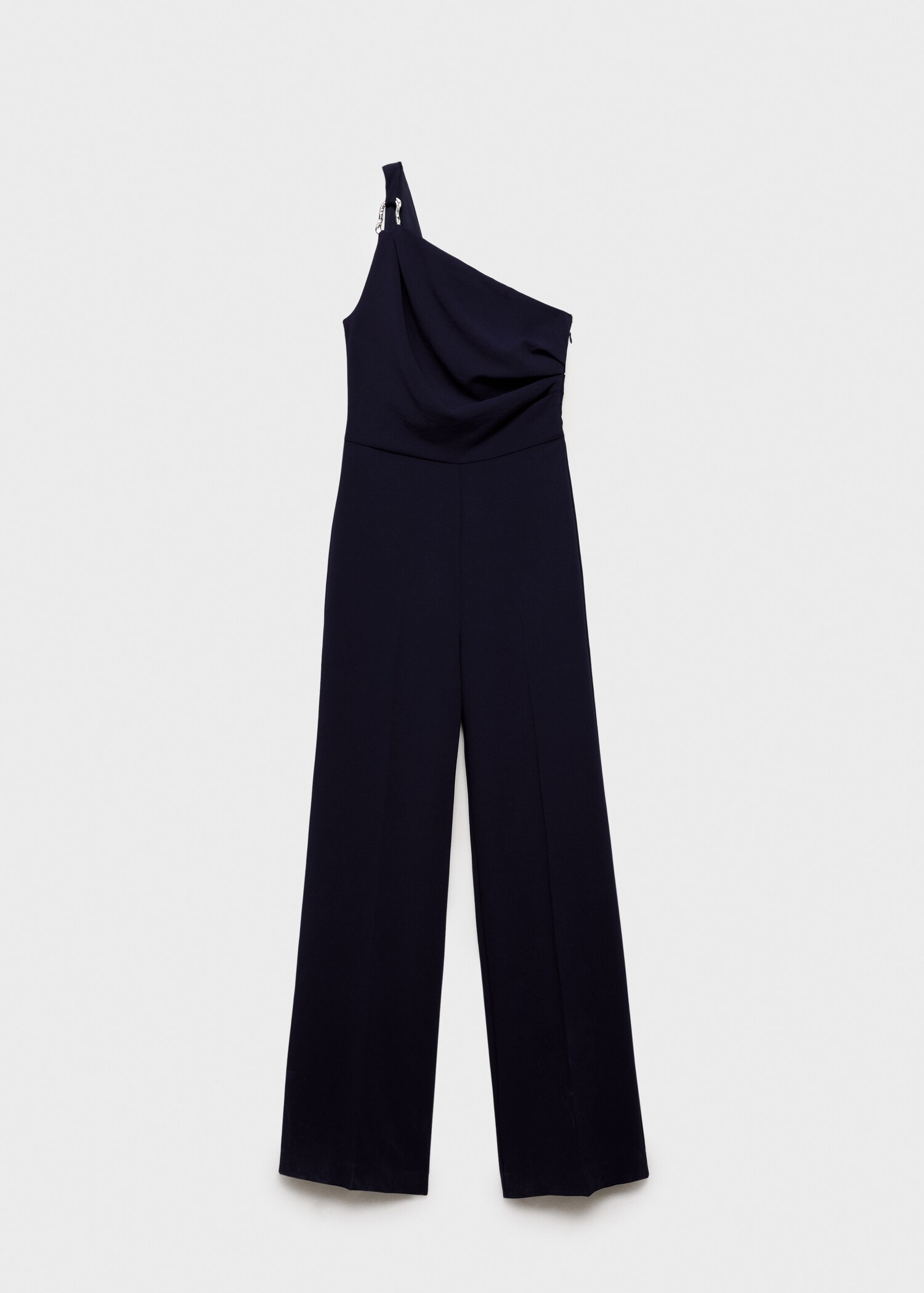 Asymmetrical jumpsuit with metallic detail - Article without model