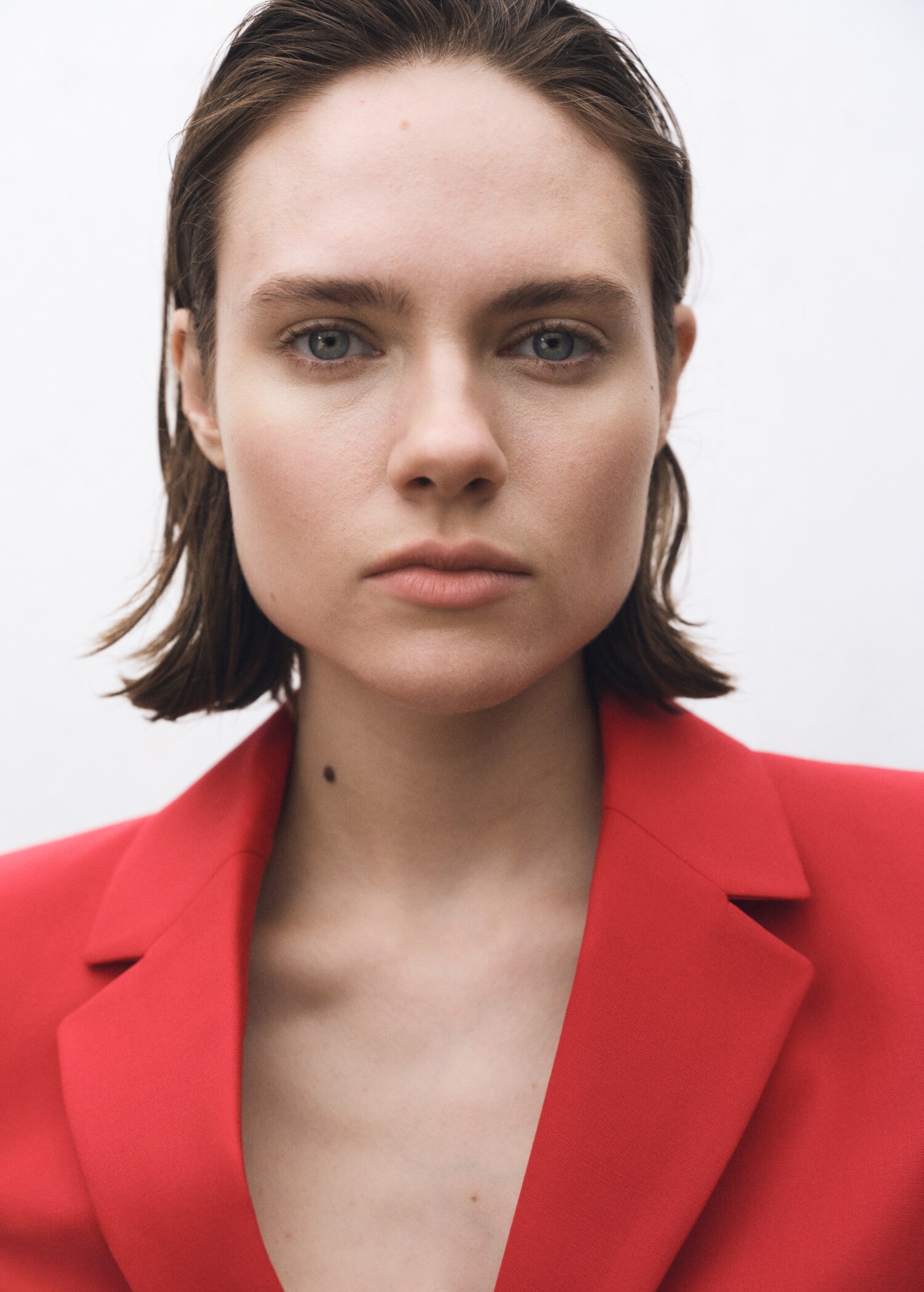 Wool-blend suit blazer - Details of the article 1