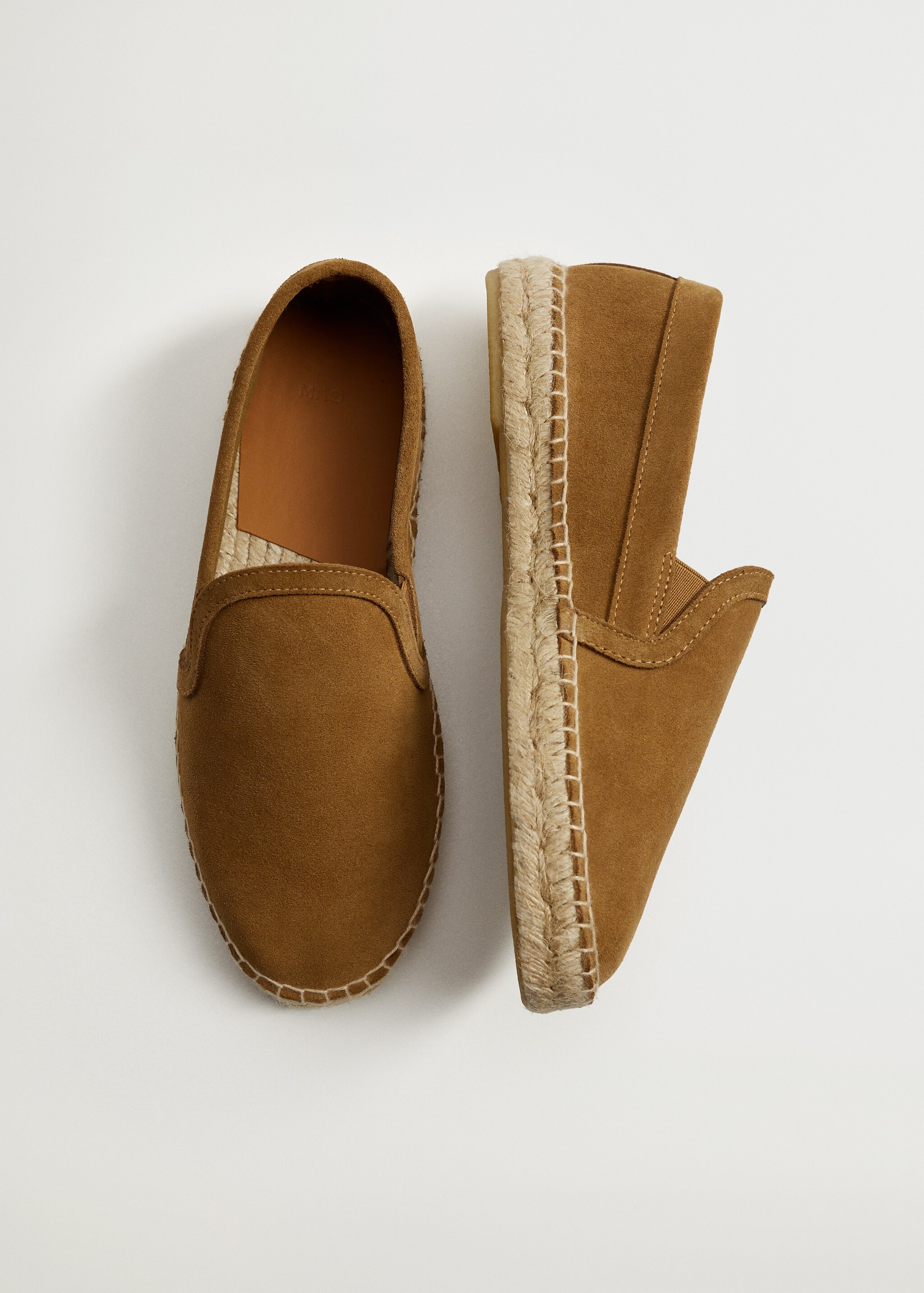 Jute leather espadrilles - Medium plane