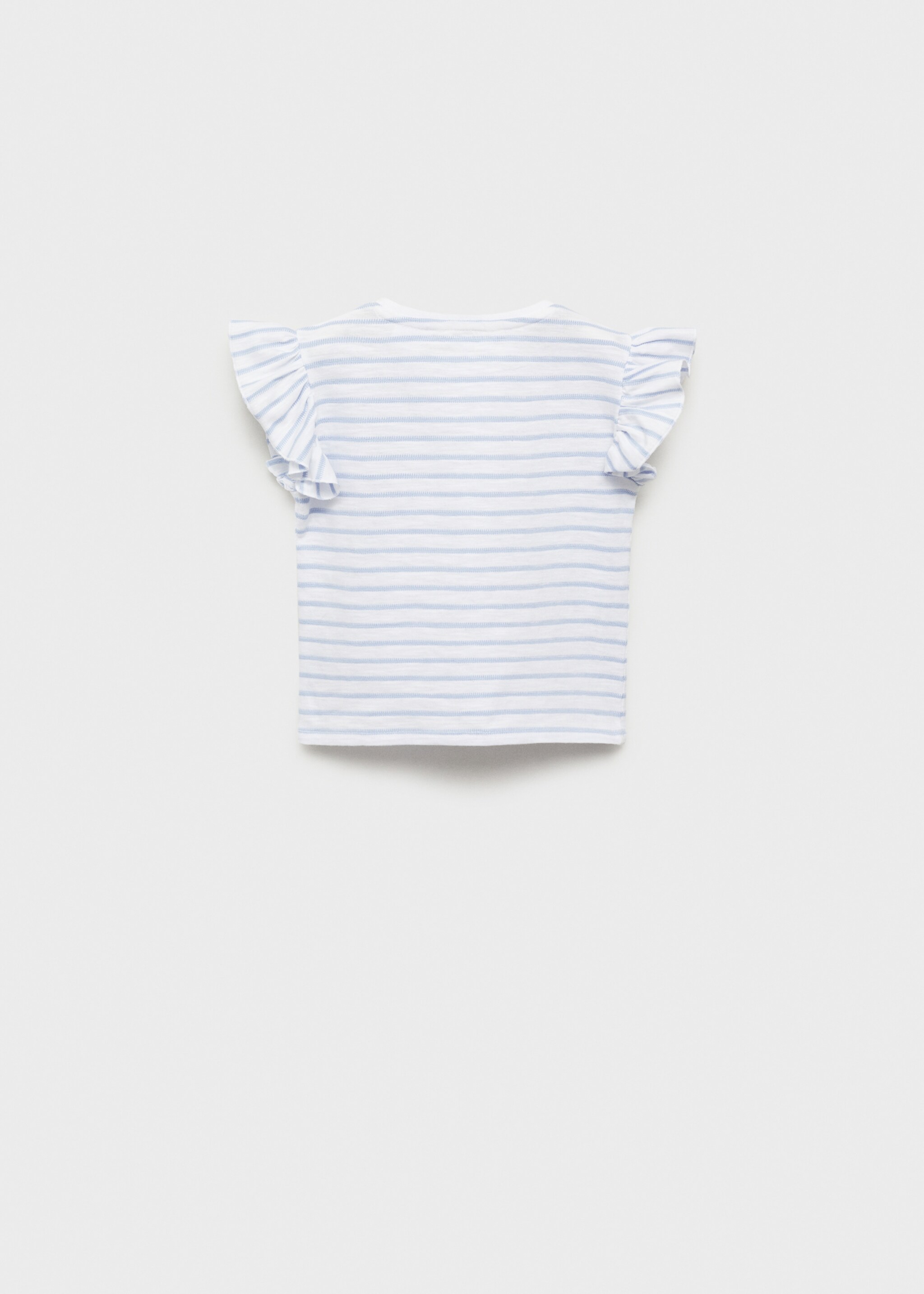 100% cotton striped t-shirt - Reverse of the article, Off White. Ref: 87095137-00.