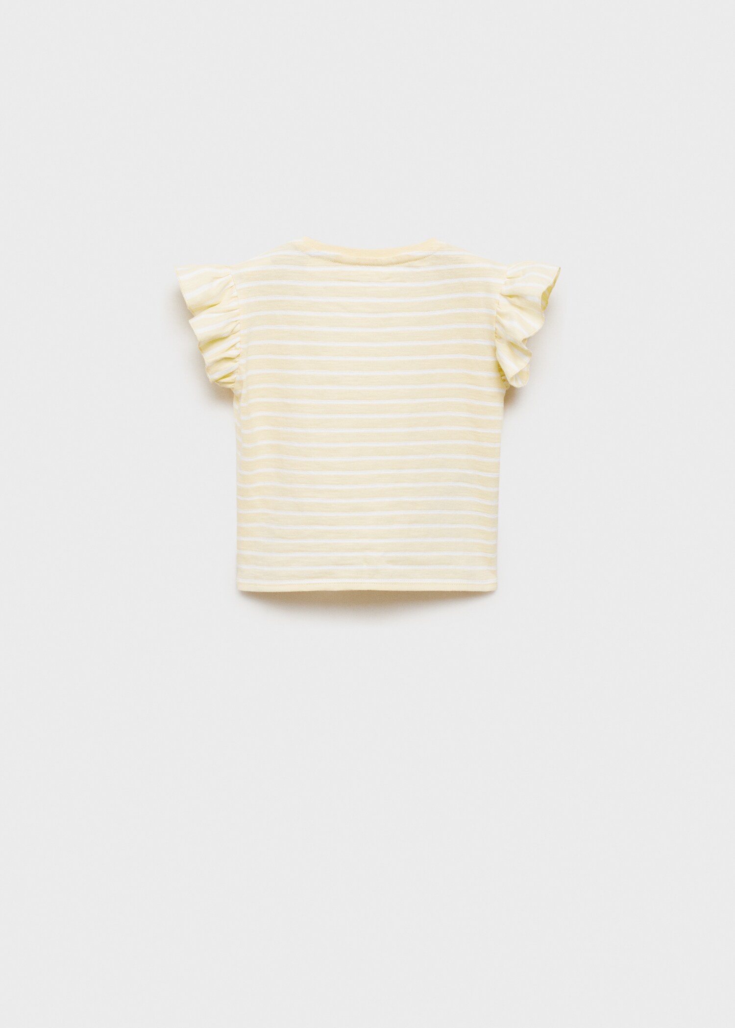 100% cotton striped t-shirt - Reverse of the article