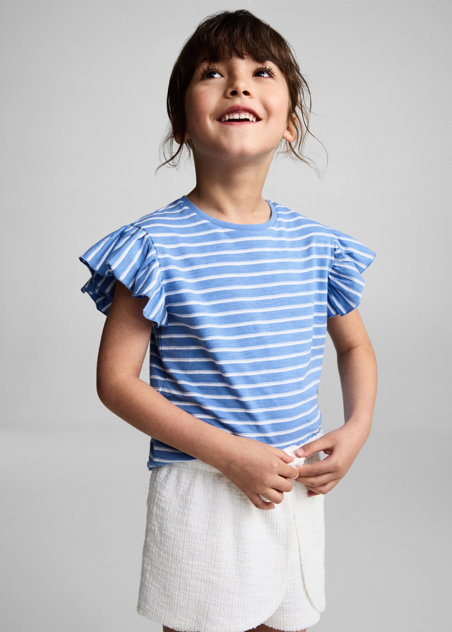 100% cotton striped t-shirt - Medium plane