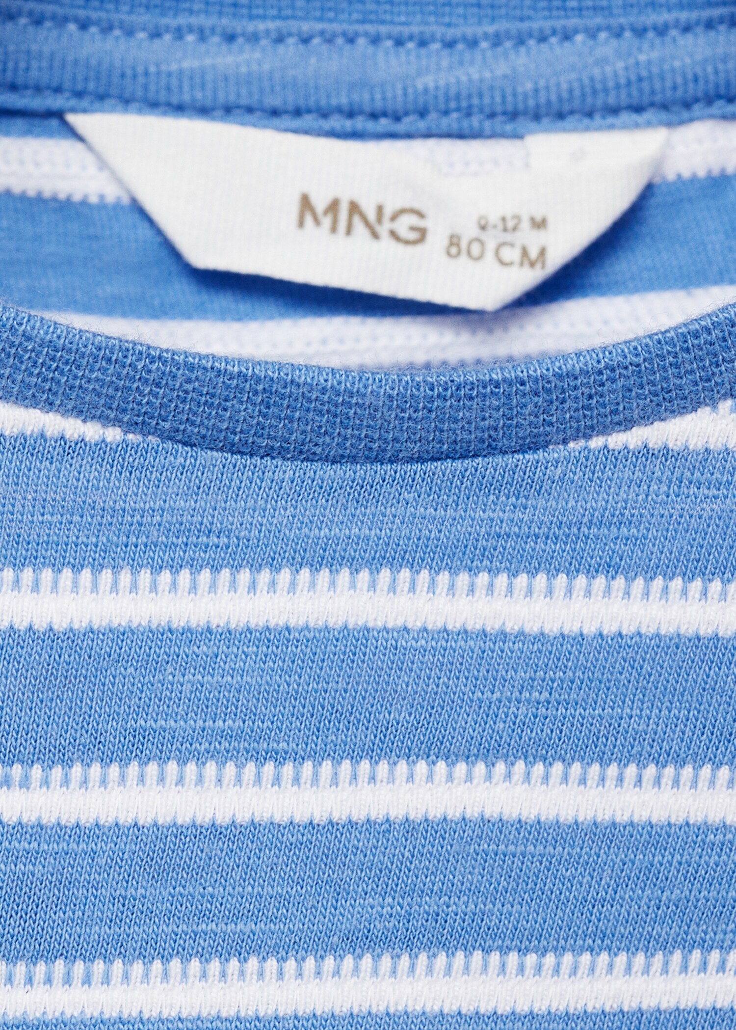 100% cotton striped t-shirt - Details of the article 0