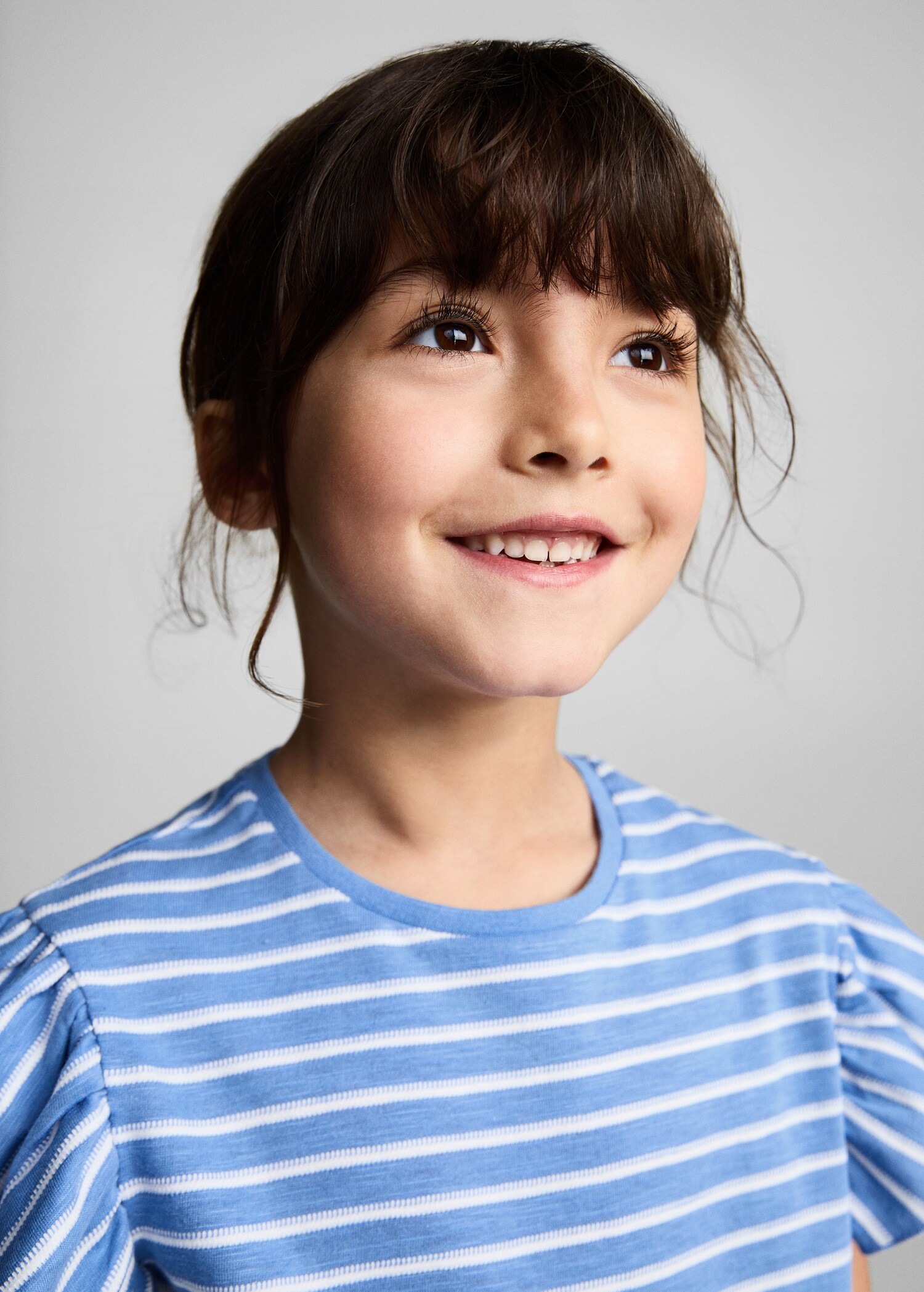 100% cotton striped t-shirt - Details of the article 1