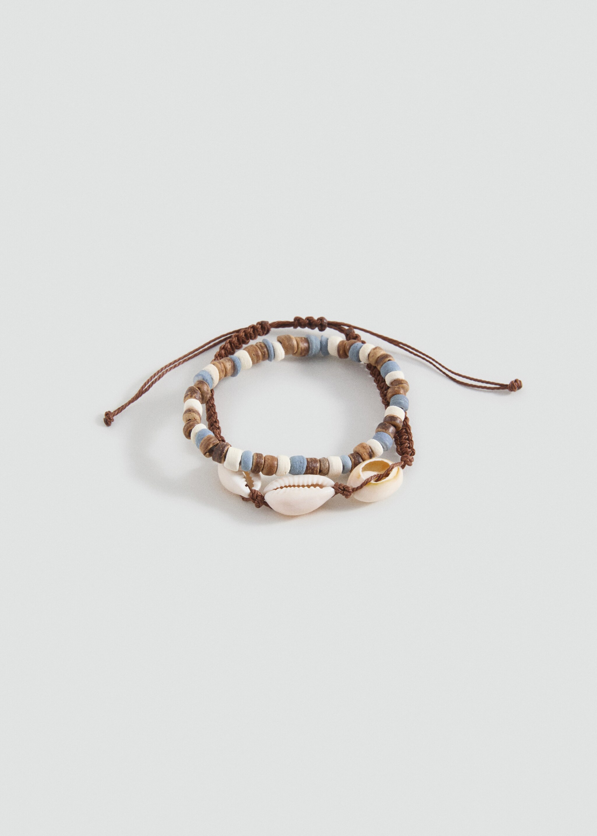 Pack Kombinierte Armbänder - Artikel ohne Model, Sandfarben. Ref: 87095142-00.