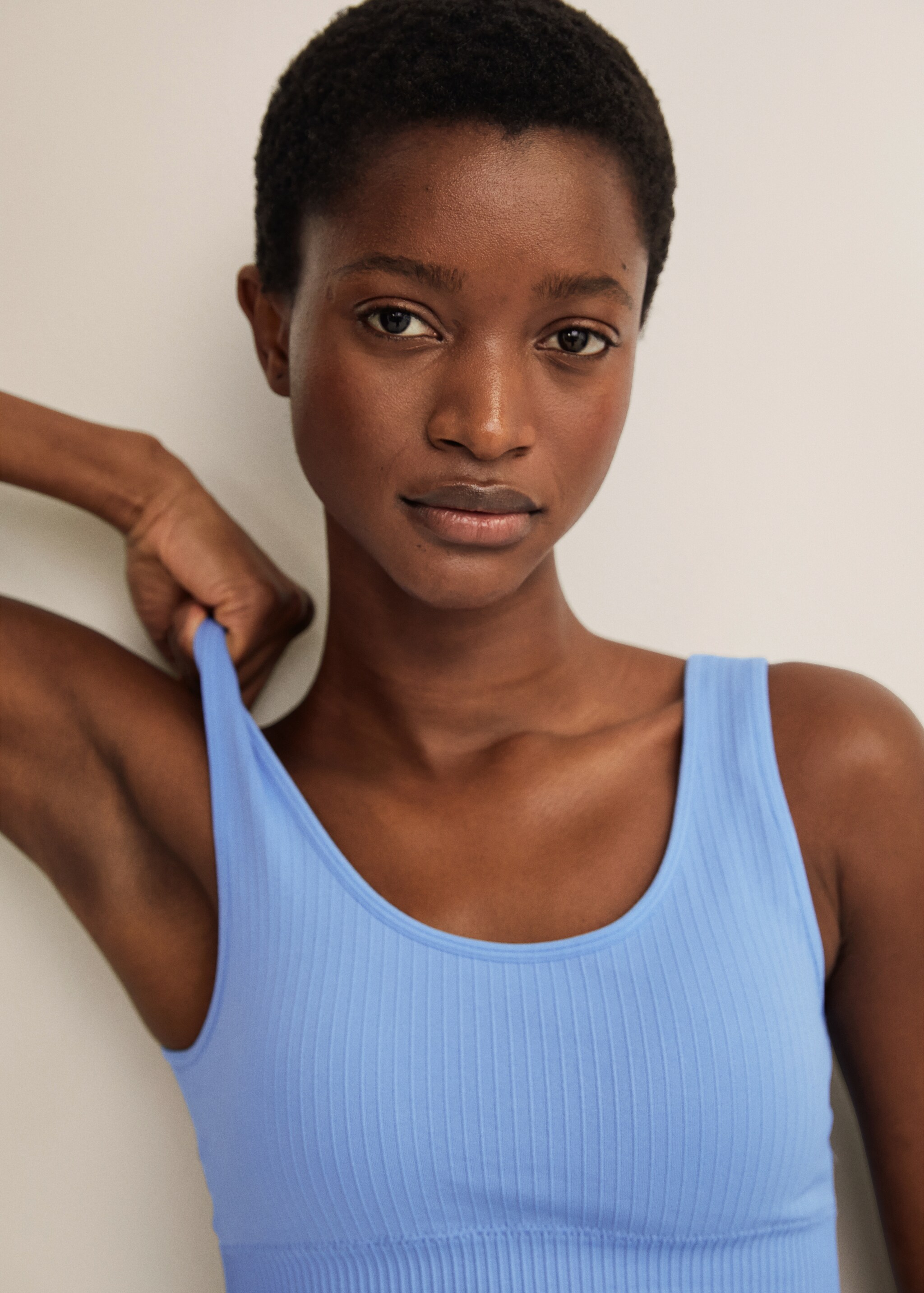 Seamless bra - Medium plane