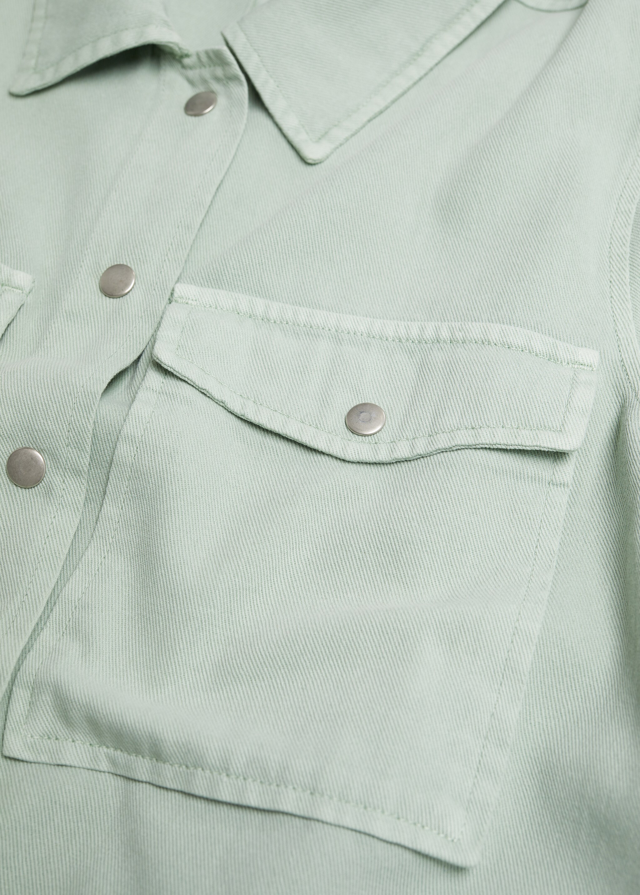 Sobrecamisa vaquera bolsillos - Detalle del artículo 8