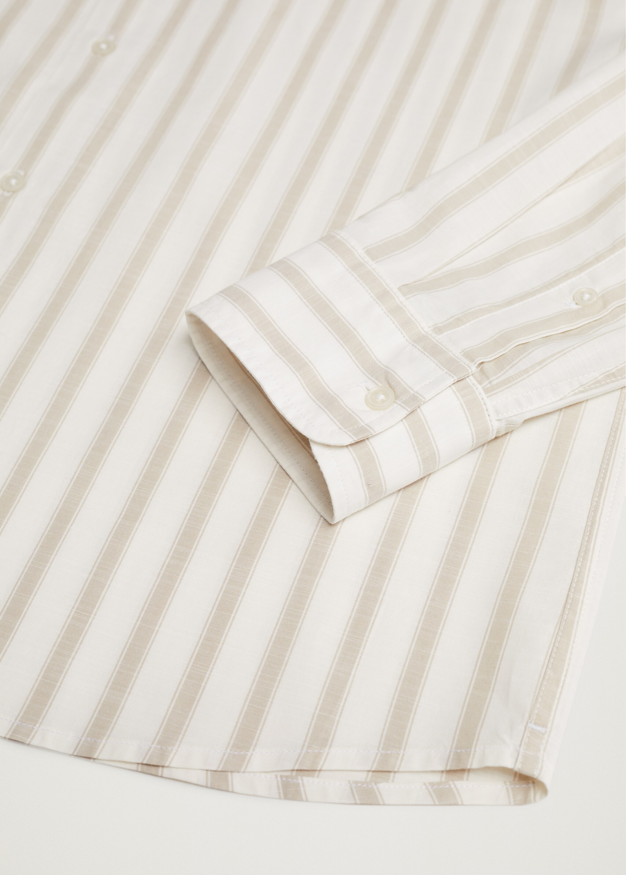 Regular-fit cotton striped shirt - Details of the article 8