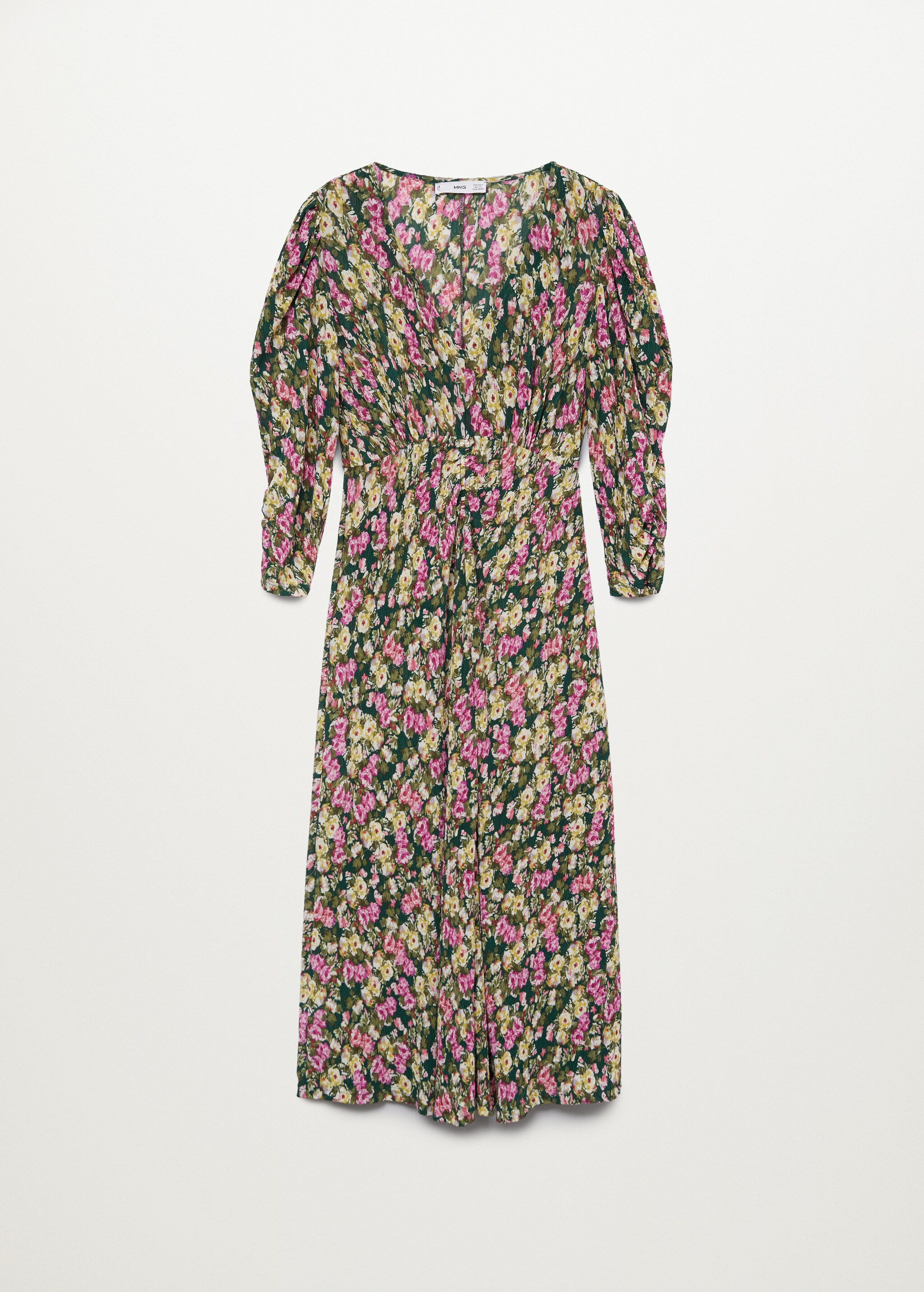 Vestido estampado midi - Artículo sin modelo