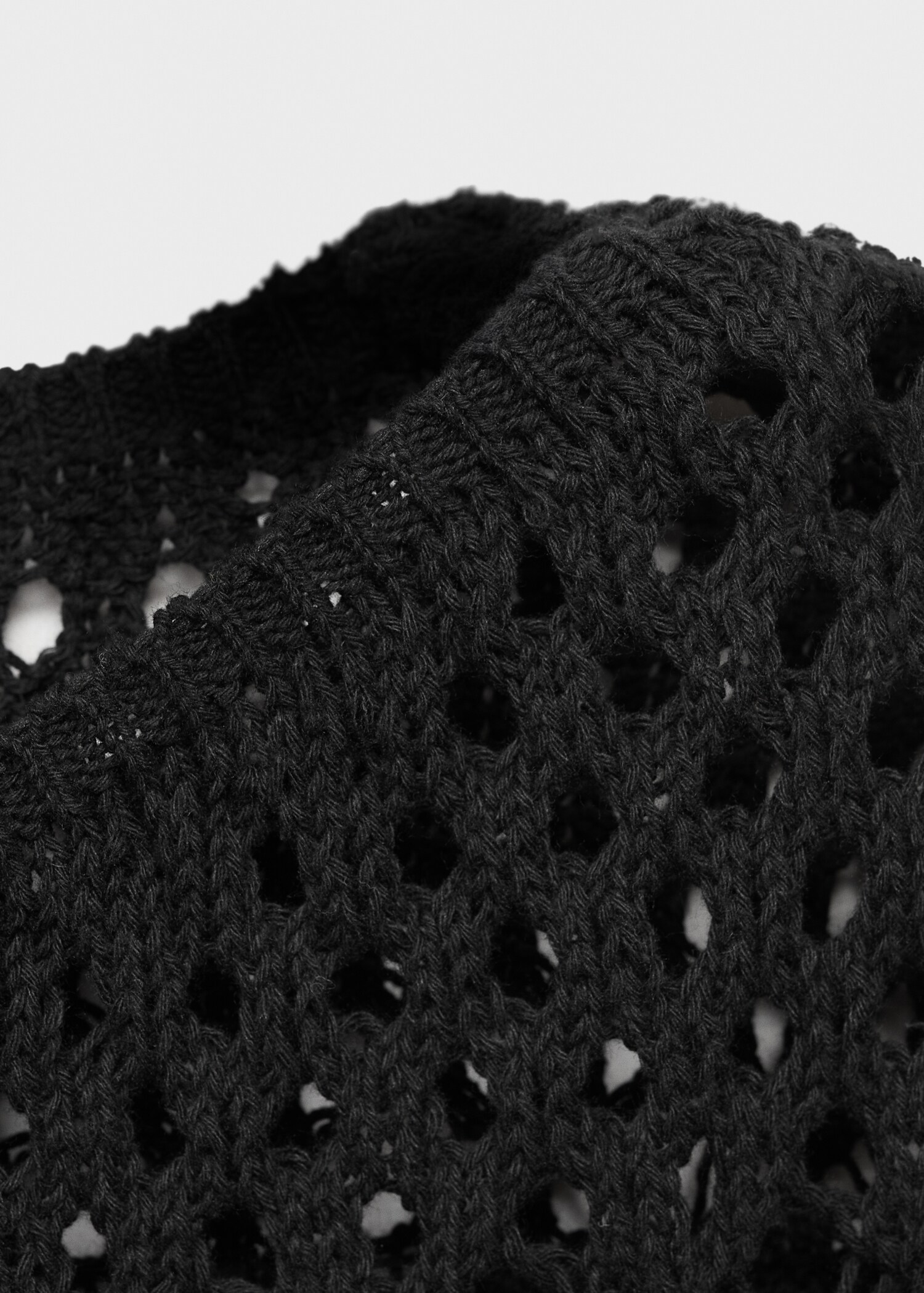 Pull-over ajouré détail franges - Détail de l'article 8