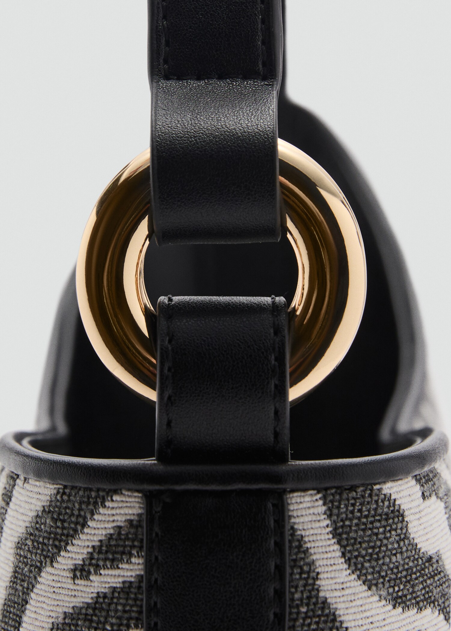 Grand sac seau à imprimé zèbre - Détail de l'article 3